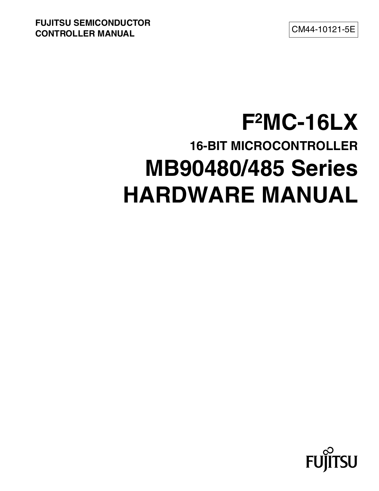 Fujitsu MB90480 Series, MB90485 Series, MB90V485B, MB90487B, MB90F488B Hardware Manual