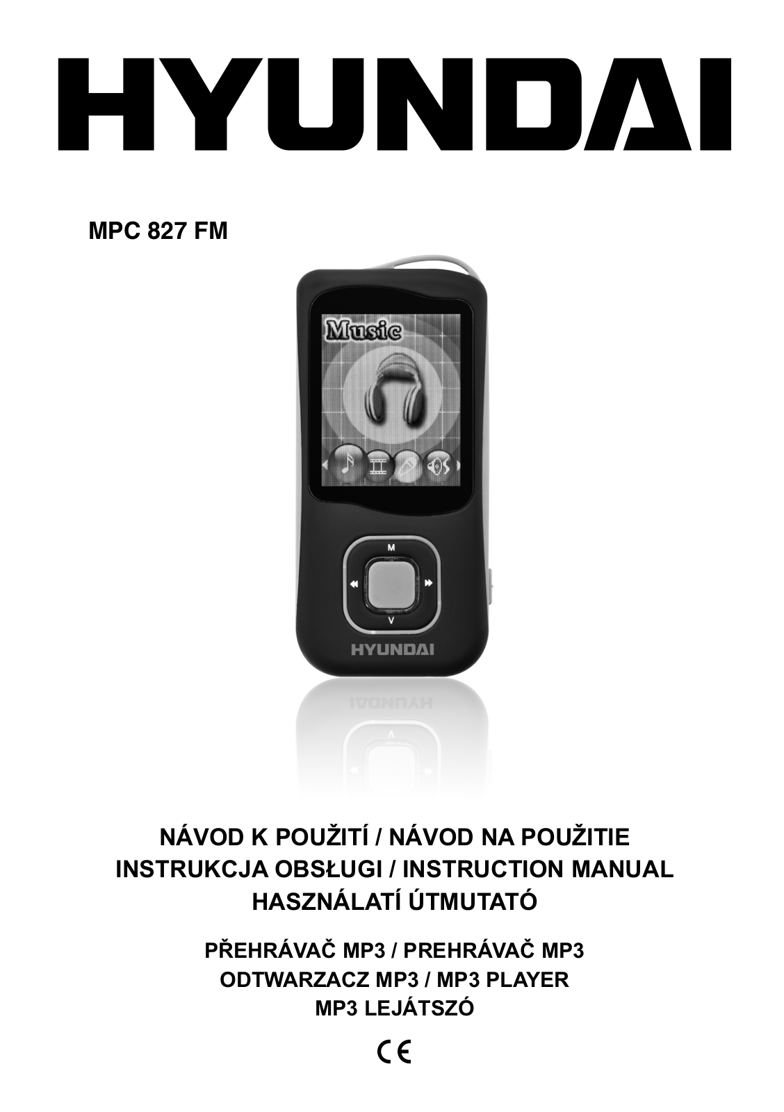 Hyundai MPC 827 4GB, MPC 827 8GB User Manual