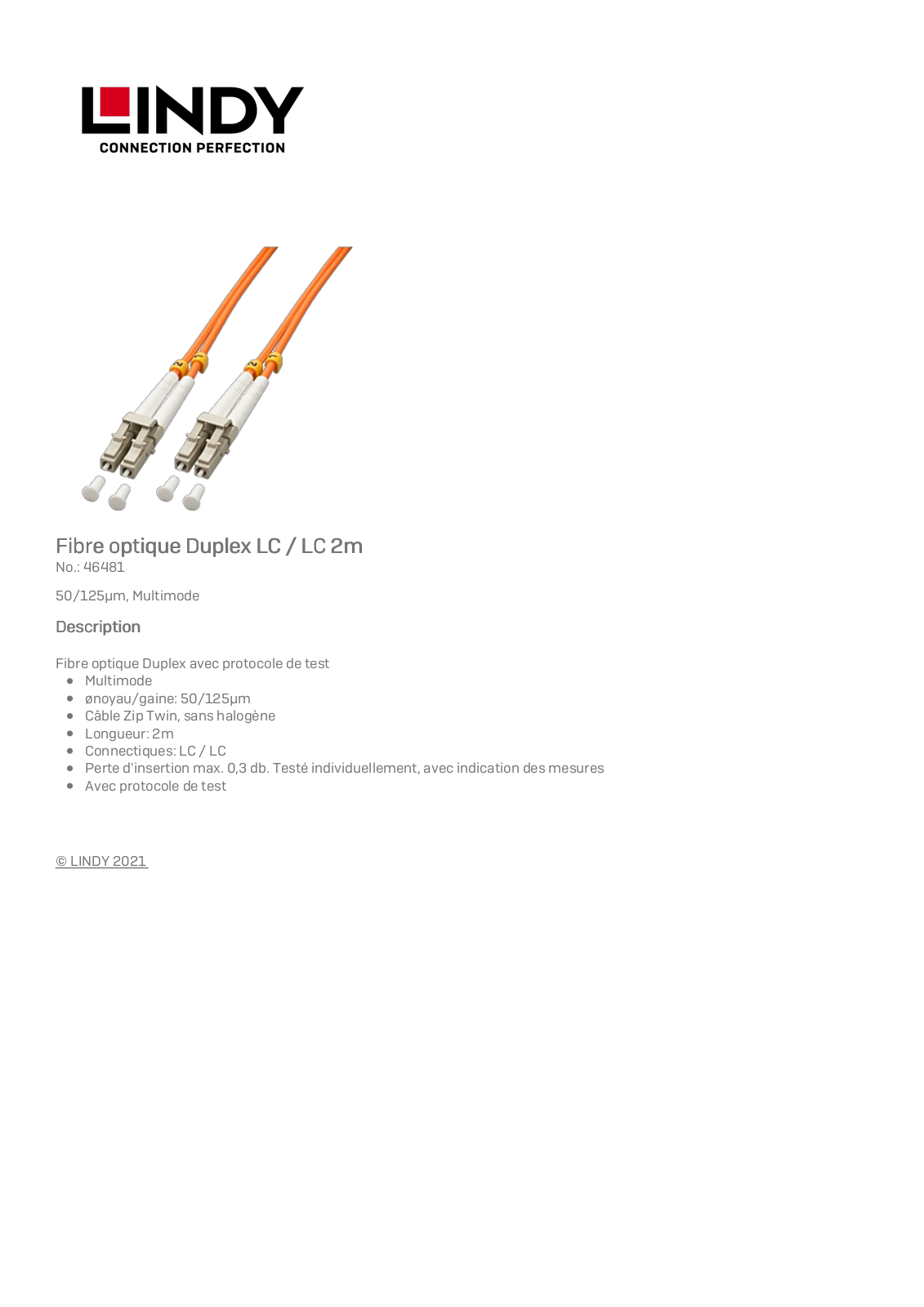 LINDY 46481 Datasheet - ManualMachine.com