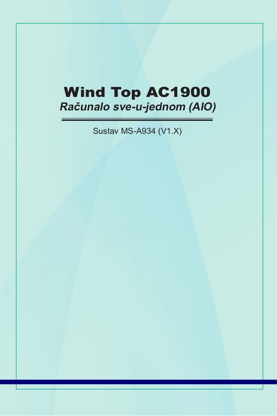 Msi WIND TOP AC1900 User Manual