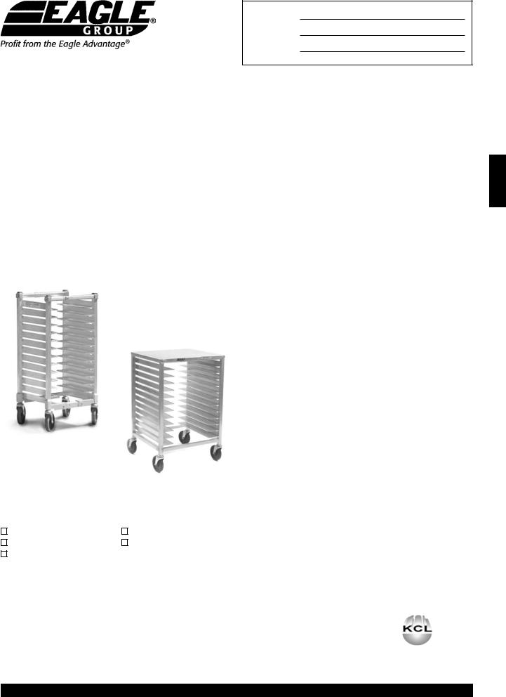 Eagle Group OUR-PZA-12A General Manual