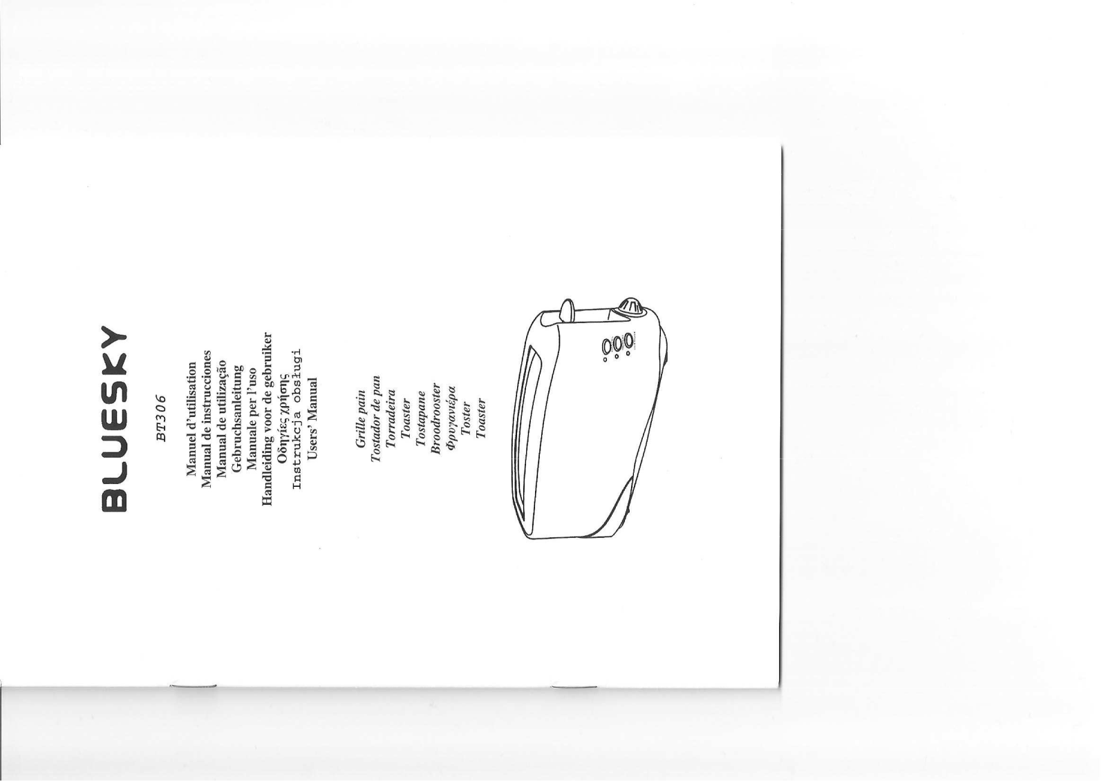 BLUESKY BT306 User Manual