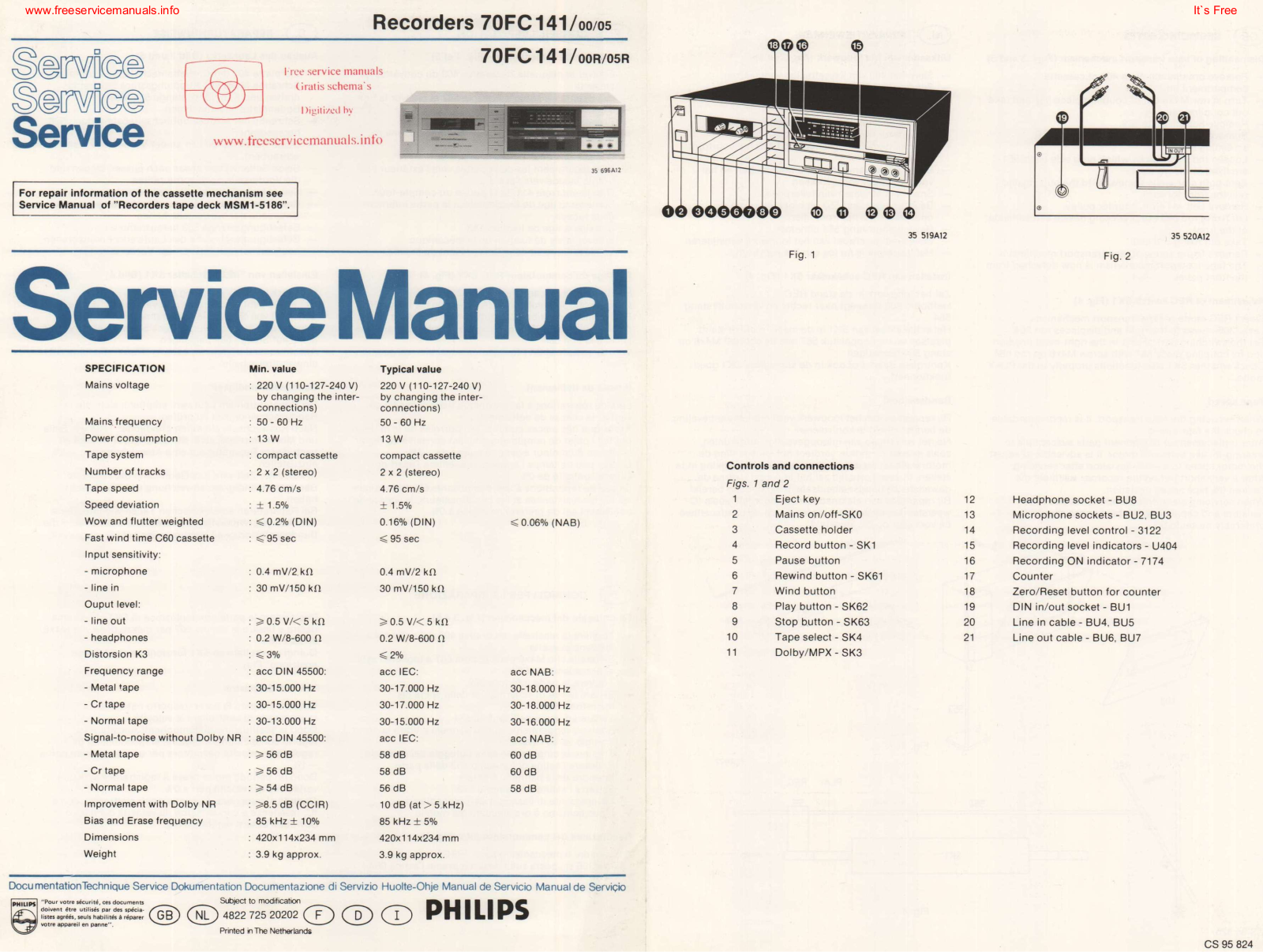 Philips _70fc141 Datasheet - ManualMachine.com