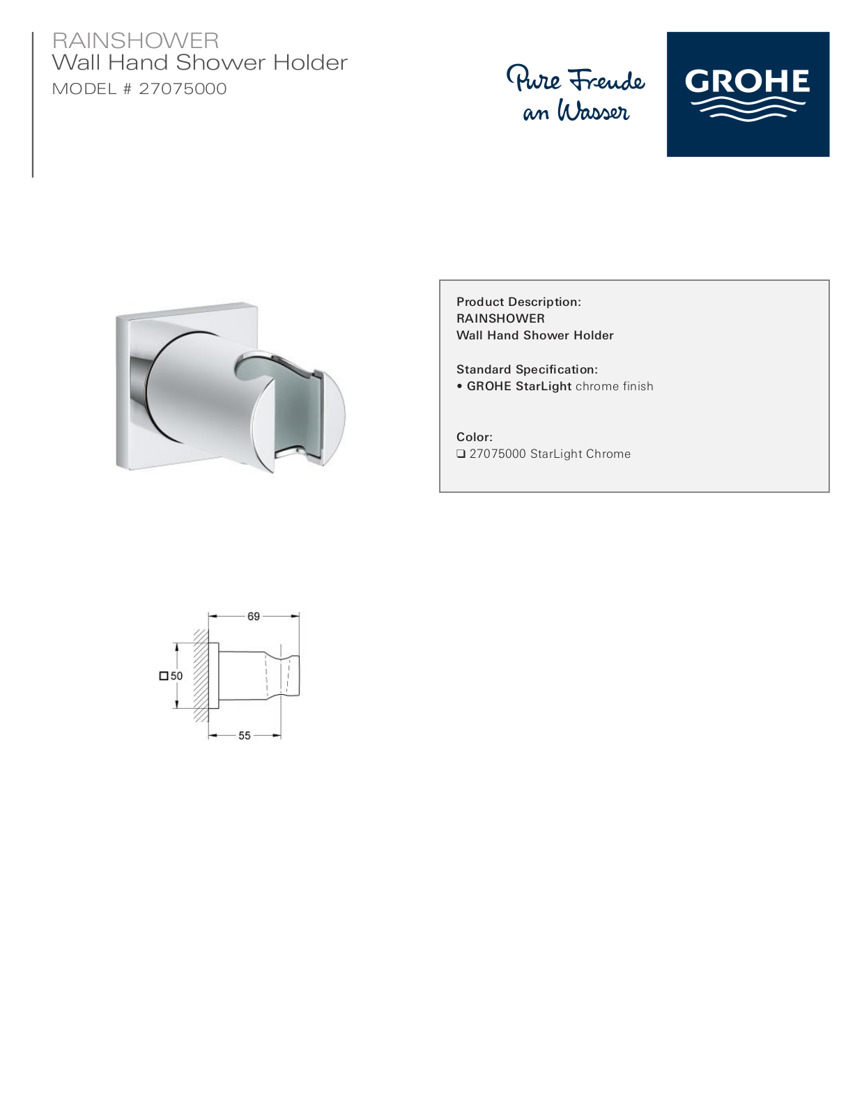 GROHE GRH5159 Specifications - ManualMachine.com