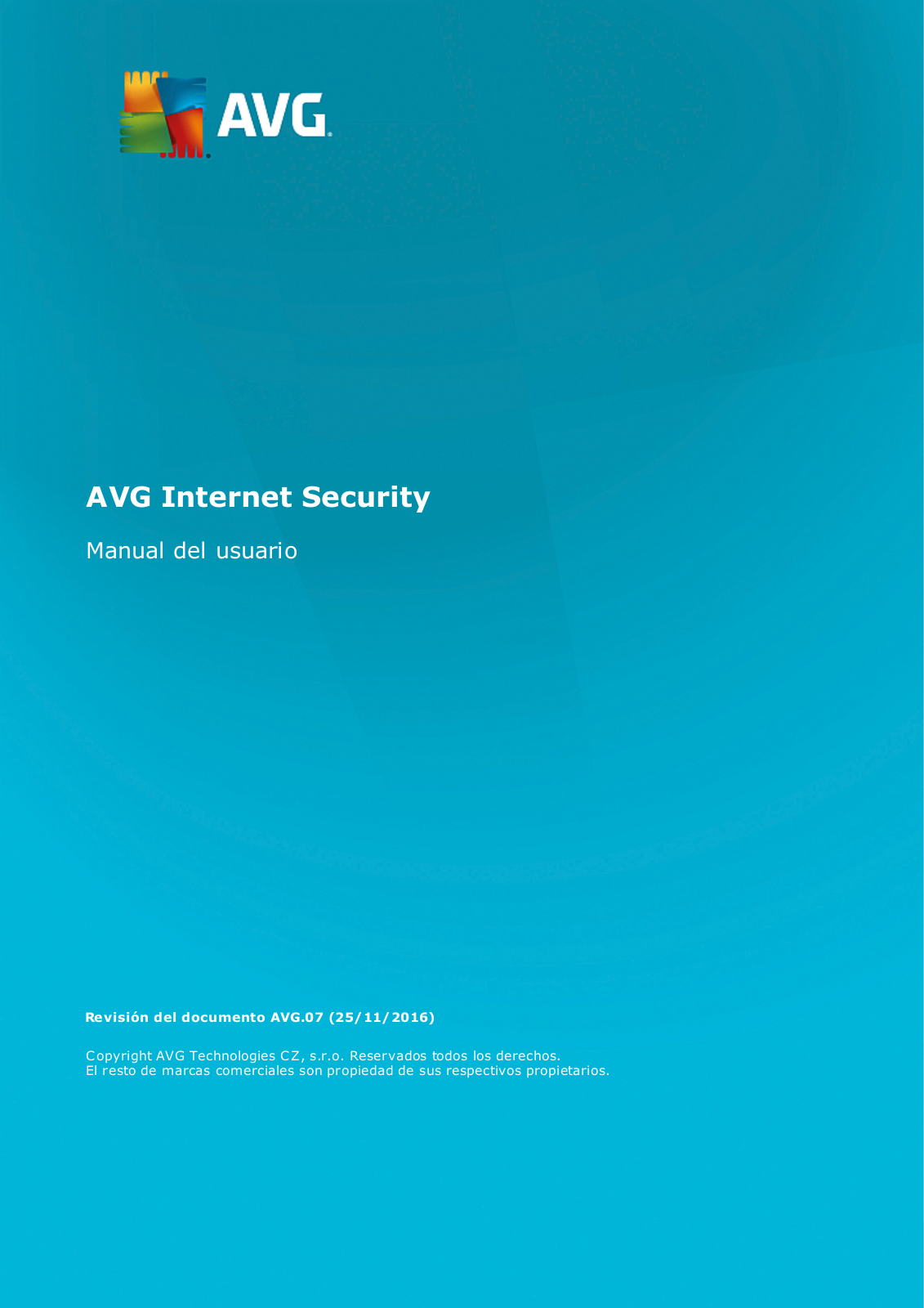 AVG Internet Security 2016 Instruction Manual