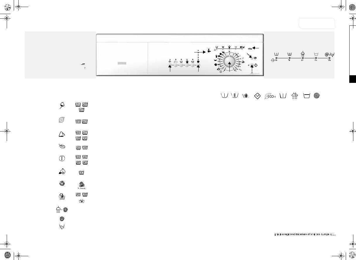 Whirlpool LOE 1078/01 INSTRUCTION FOR USE