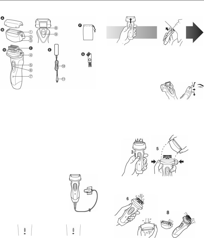 Panasonic ES-RL21 User Manual