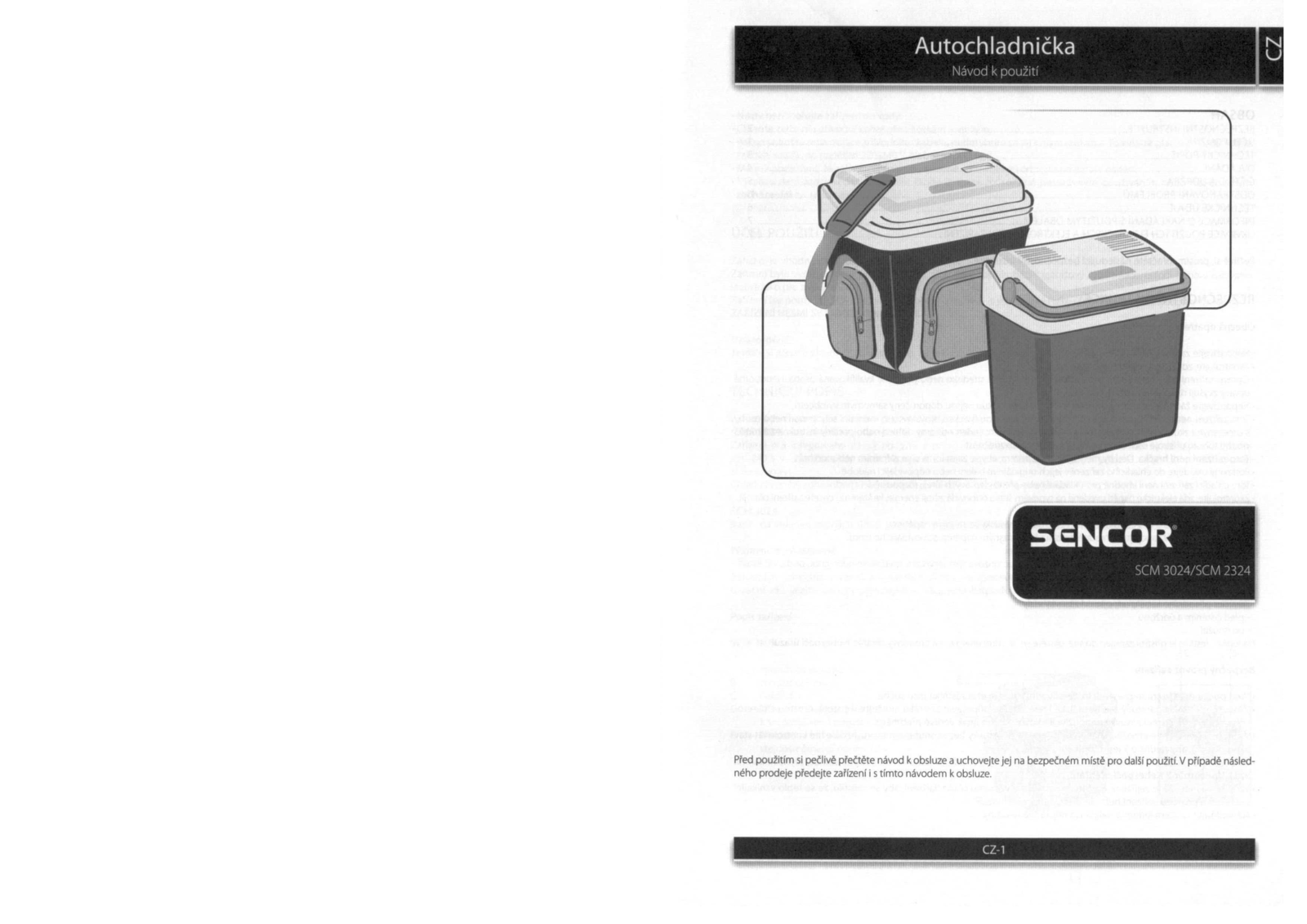 Sencor SCM 2324, SCM 3024 User Manual