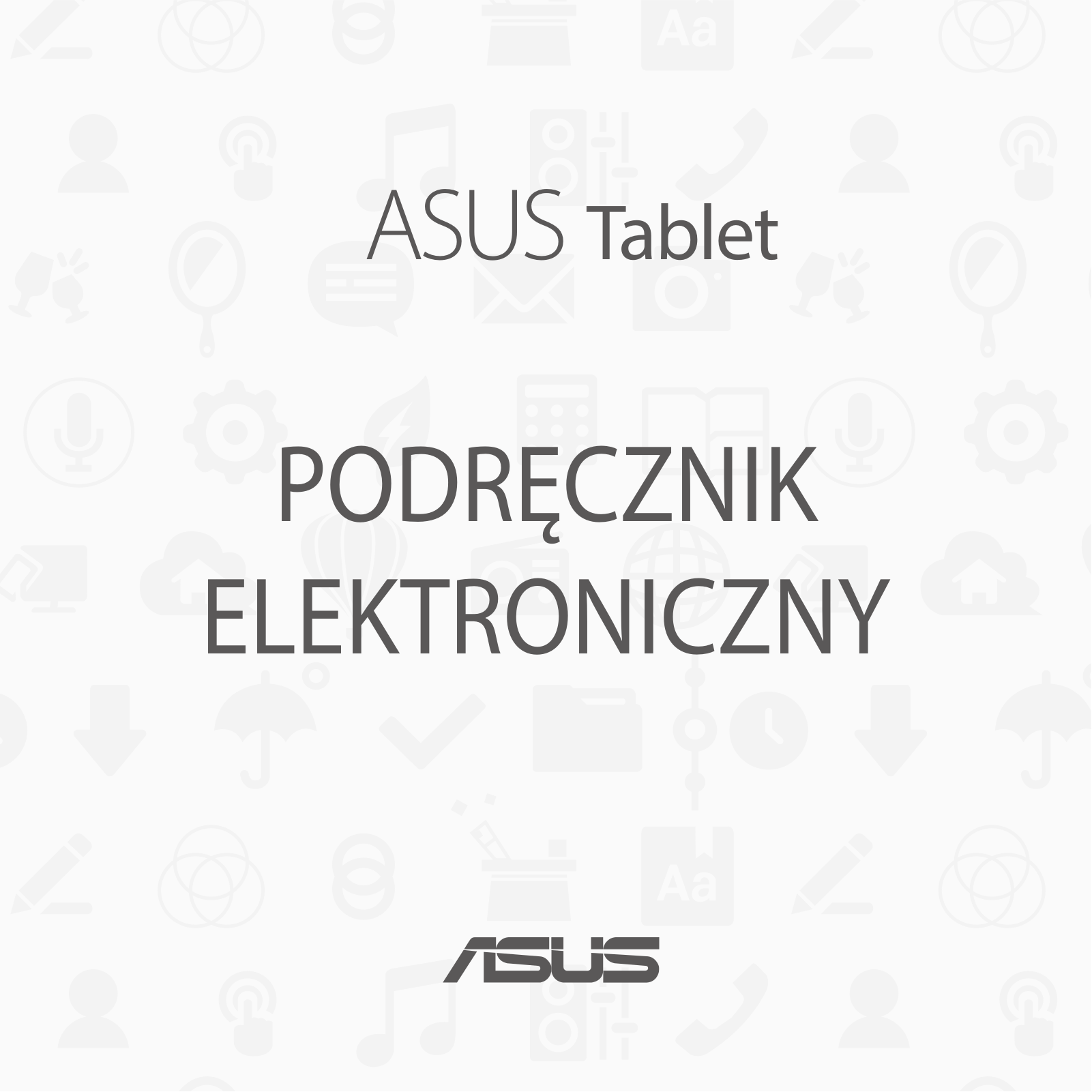 Asus TF303CL E-Manual