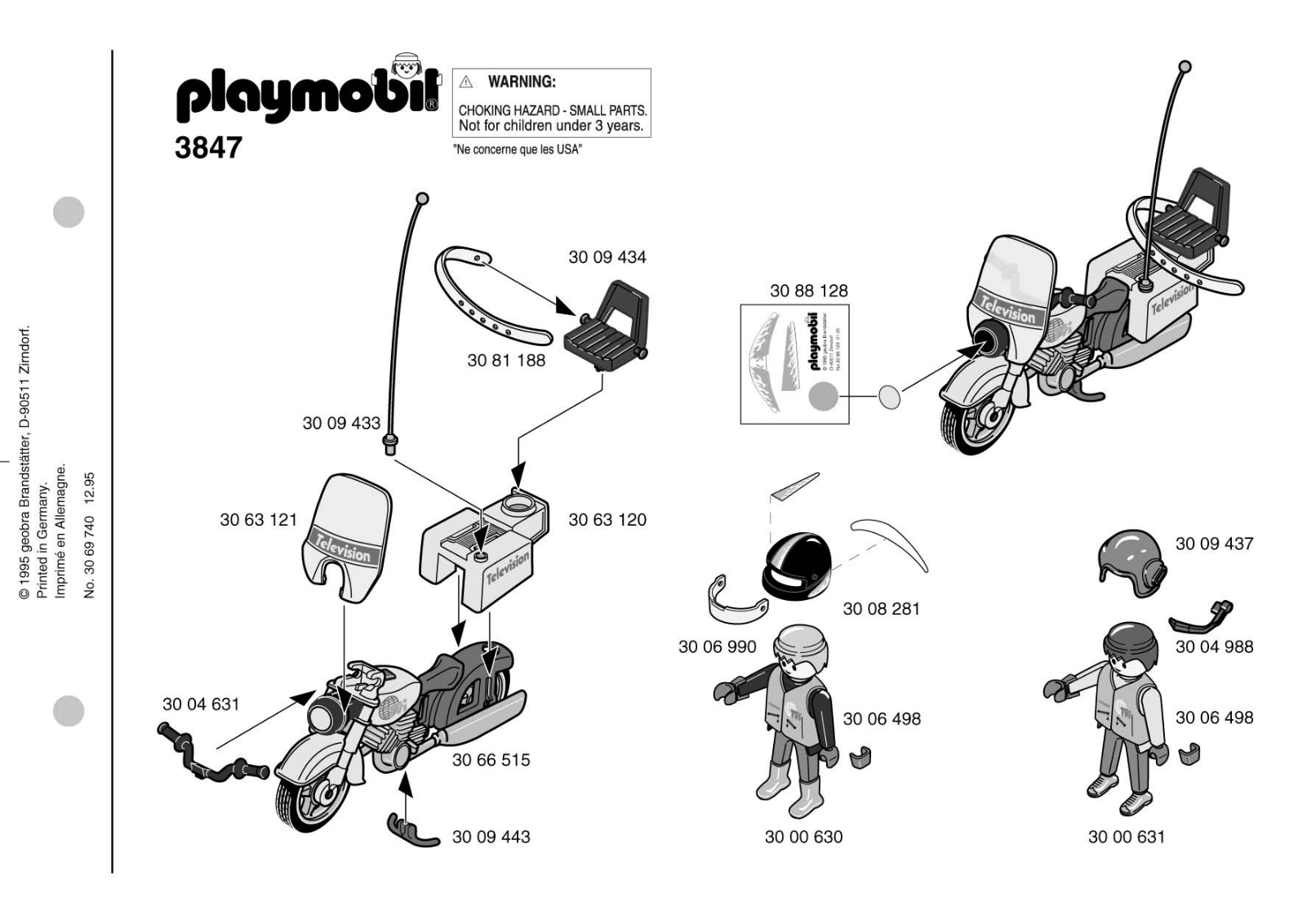 Playmobil 3847 Instructions