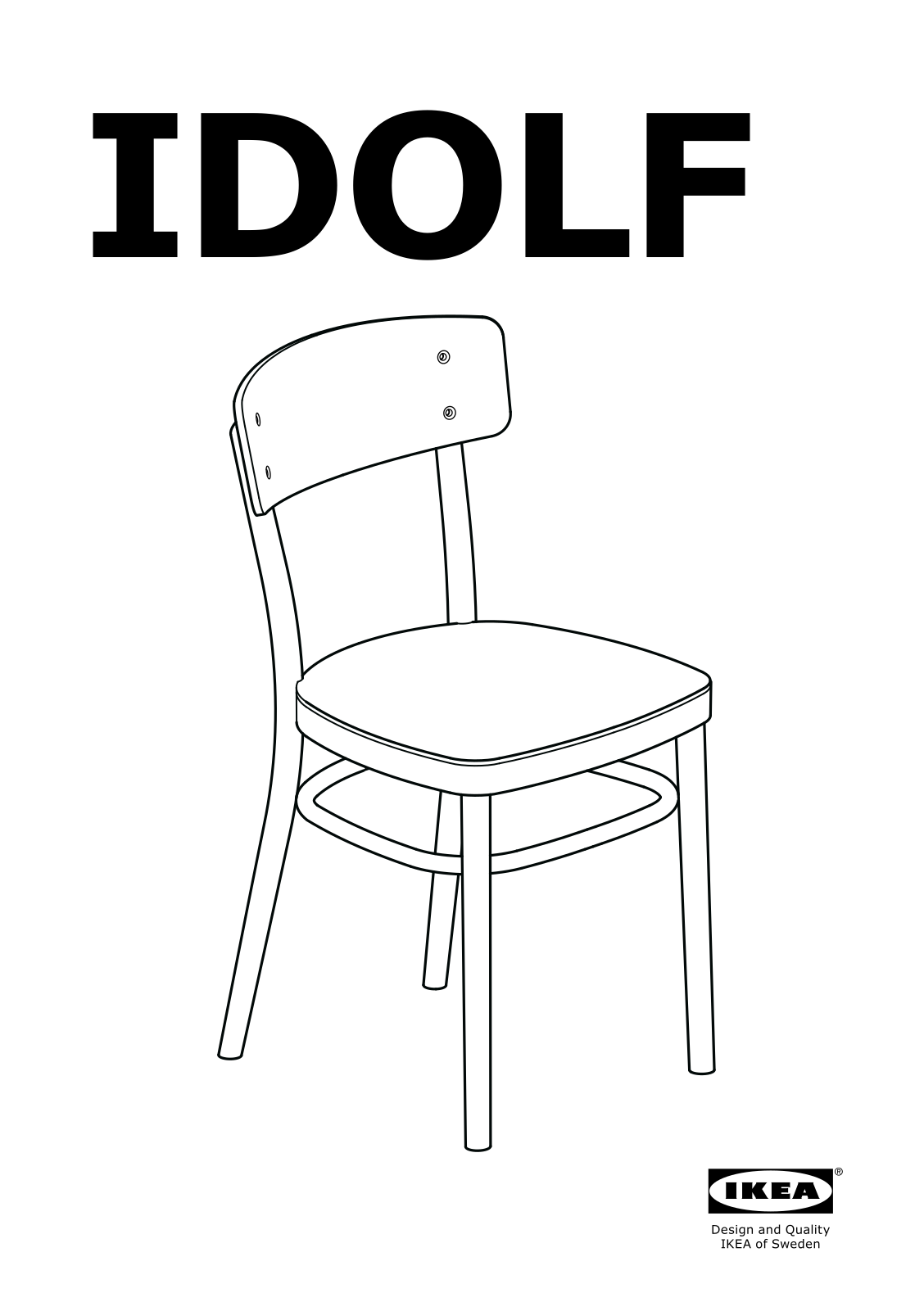 IKEA IDOLF User Manual