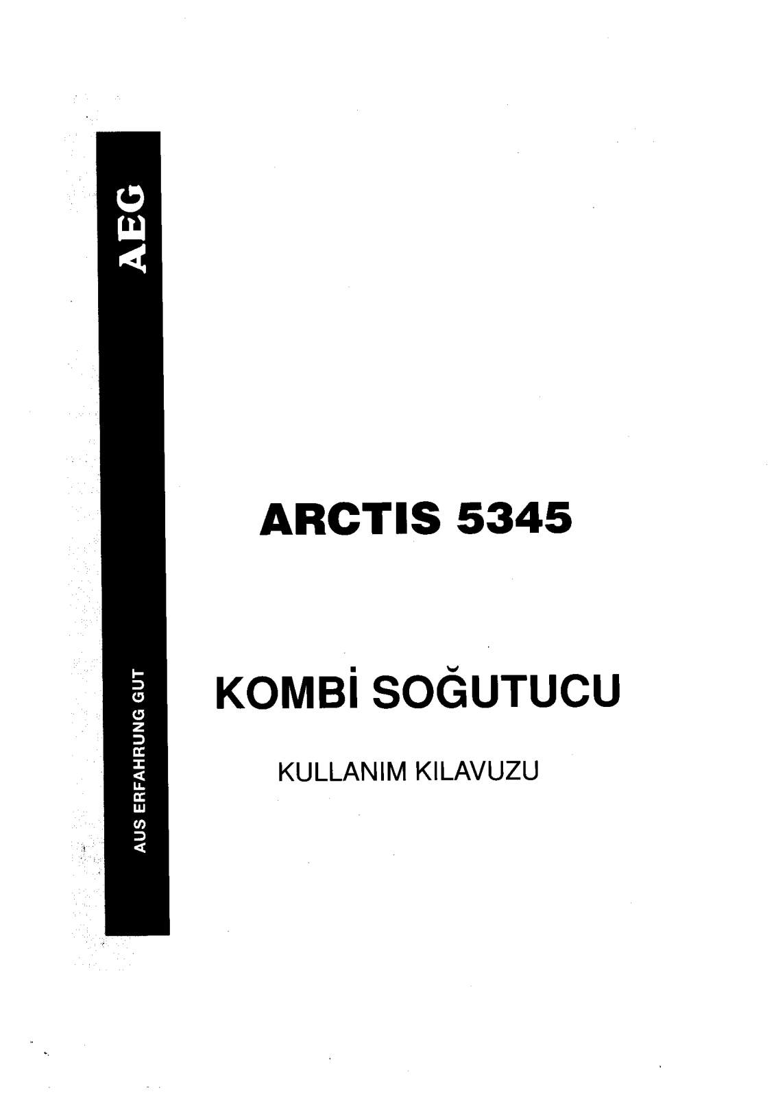 AEG ARCTIS 5345 User Manual