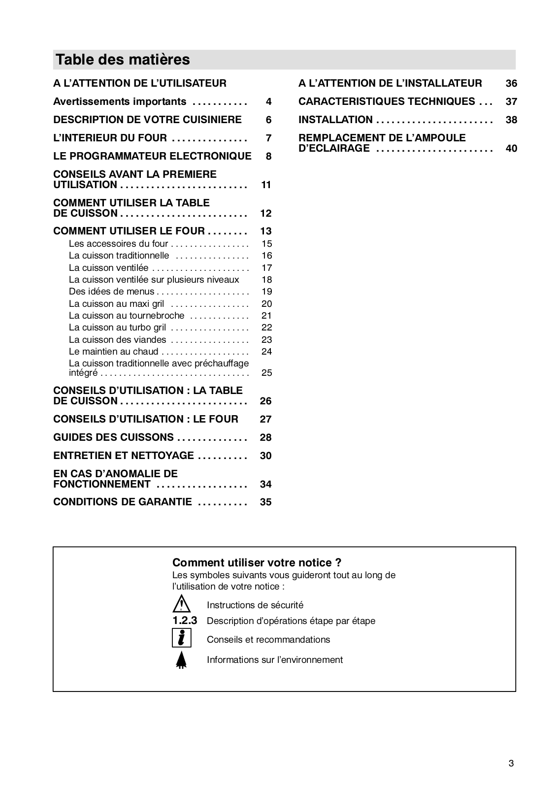 ARTHUR MARTIN E6778MP User Manual