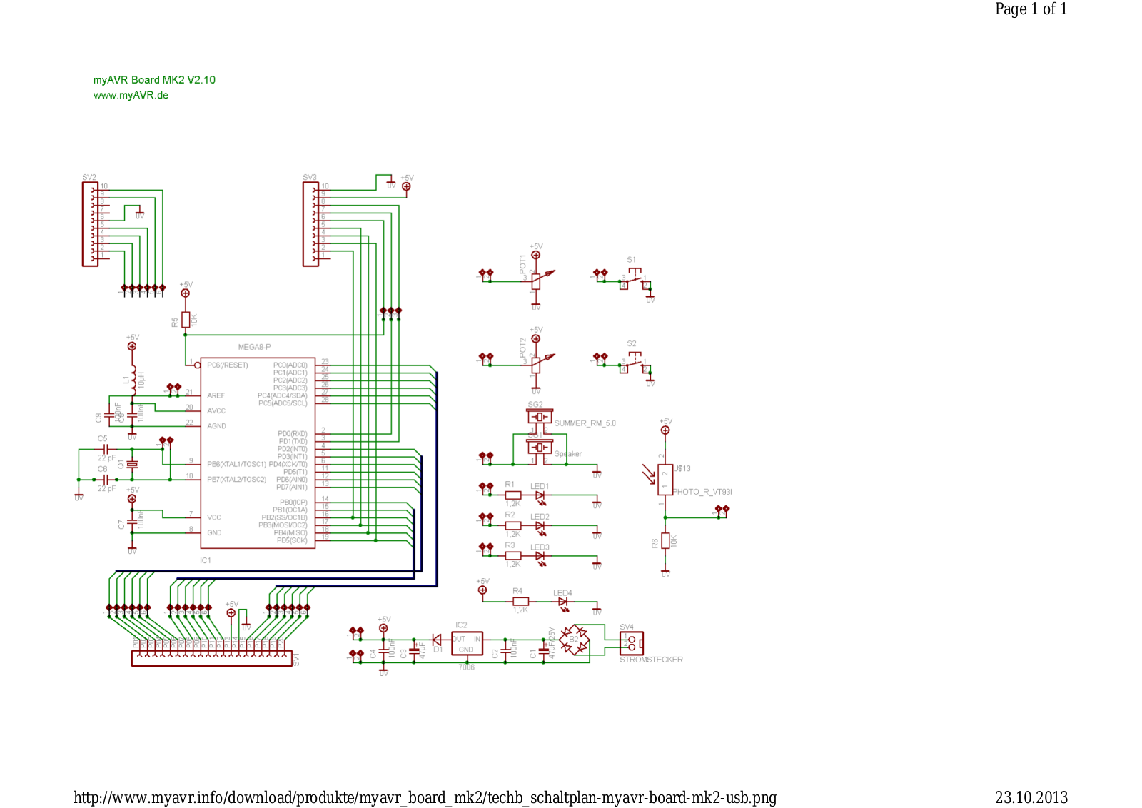 myAVR Board MK2 2.10 User guide