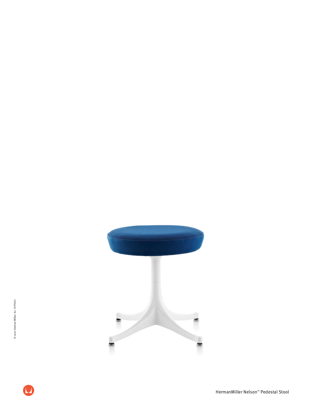 Herman Miller Nelson Pedestal Stool User Manual