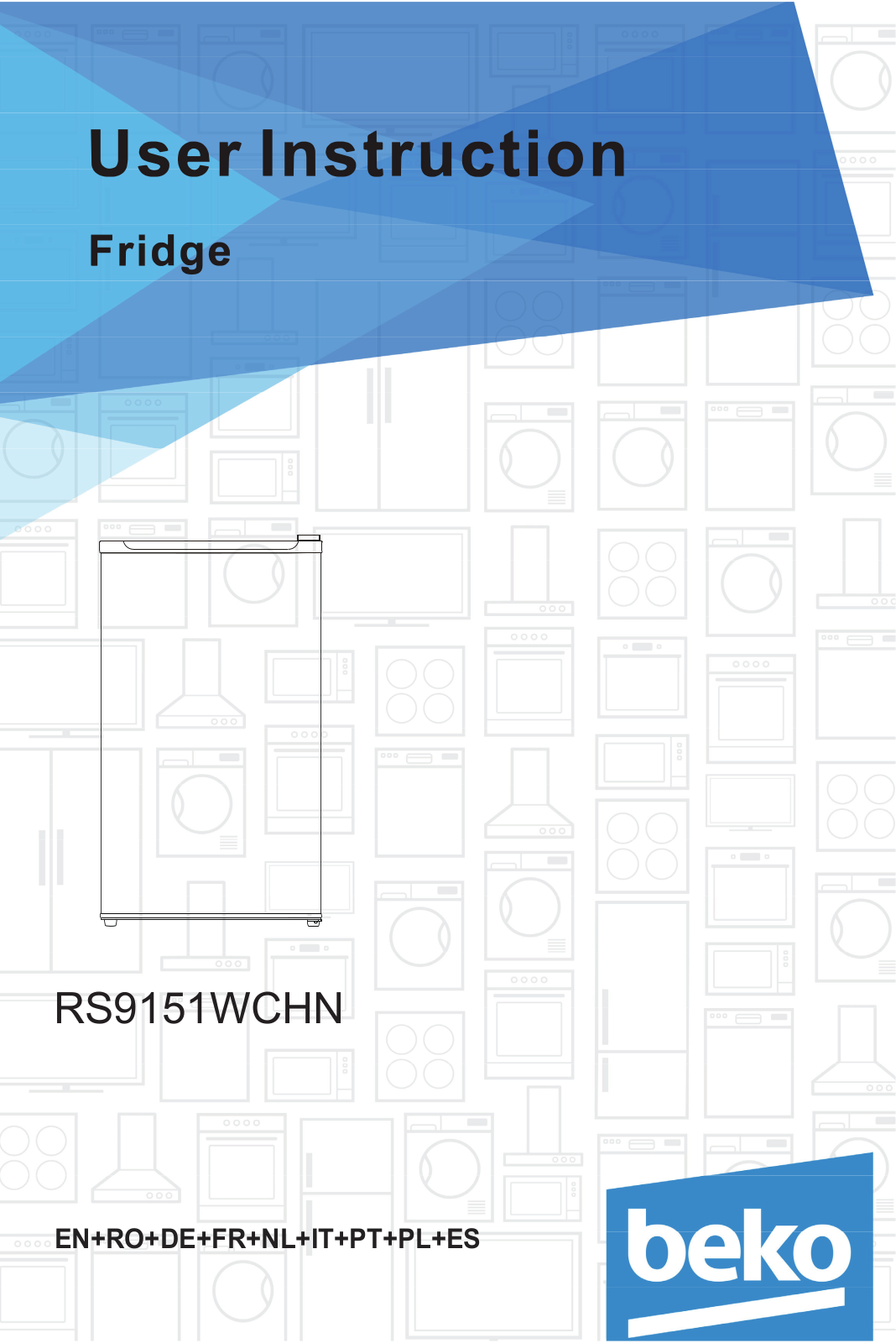 Beko RS9050WN, RS9050PN User Manual