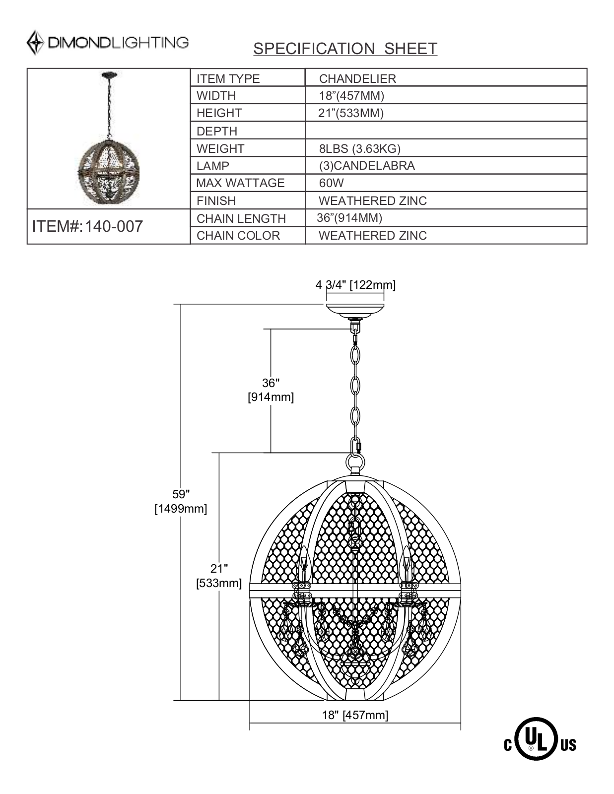 ELK Home 140007 User Manual