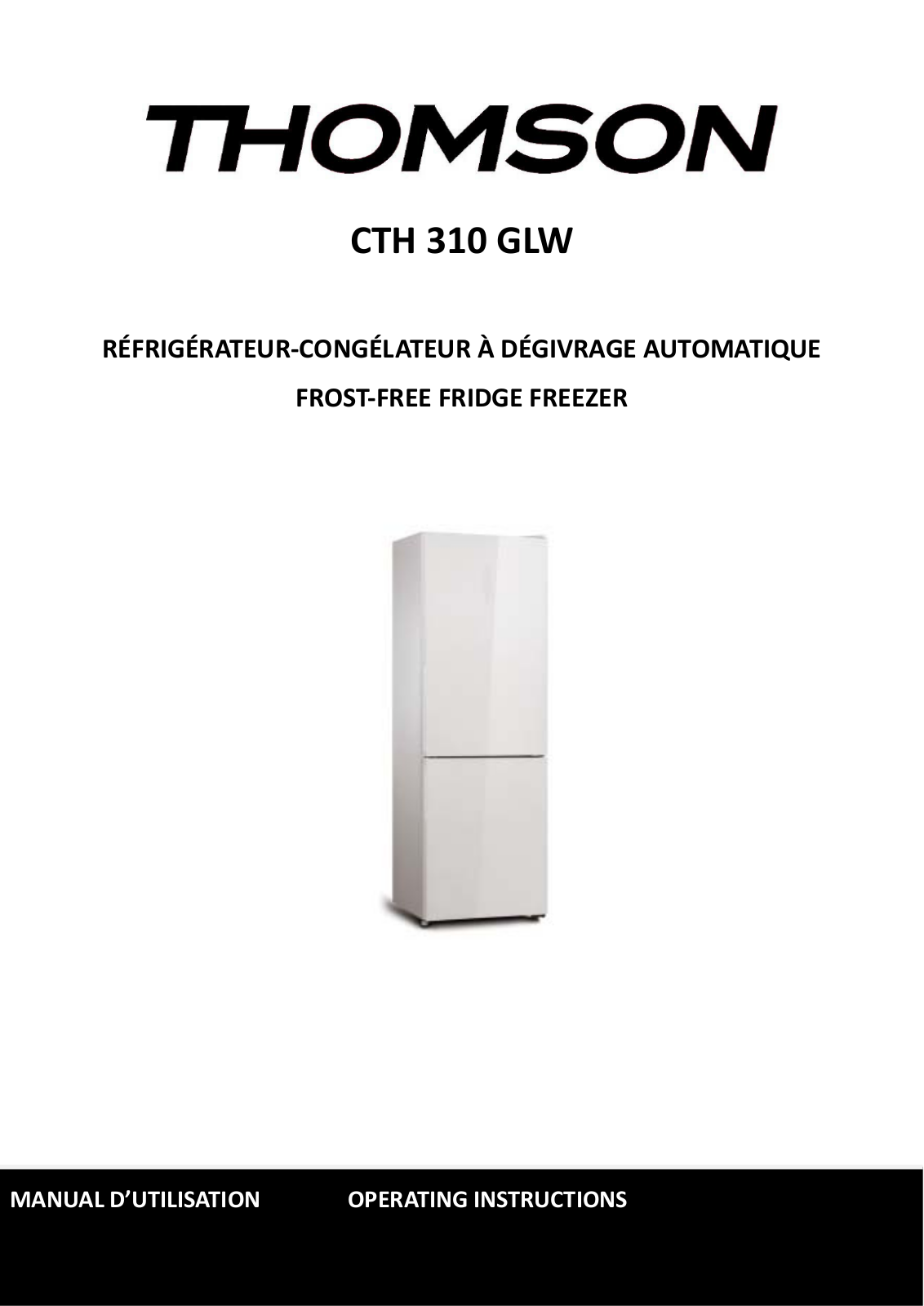 THOMSON CTH 310, CTH 315 WH User Manual