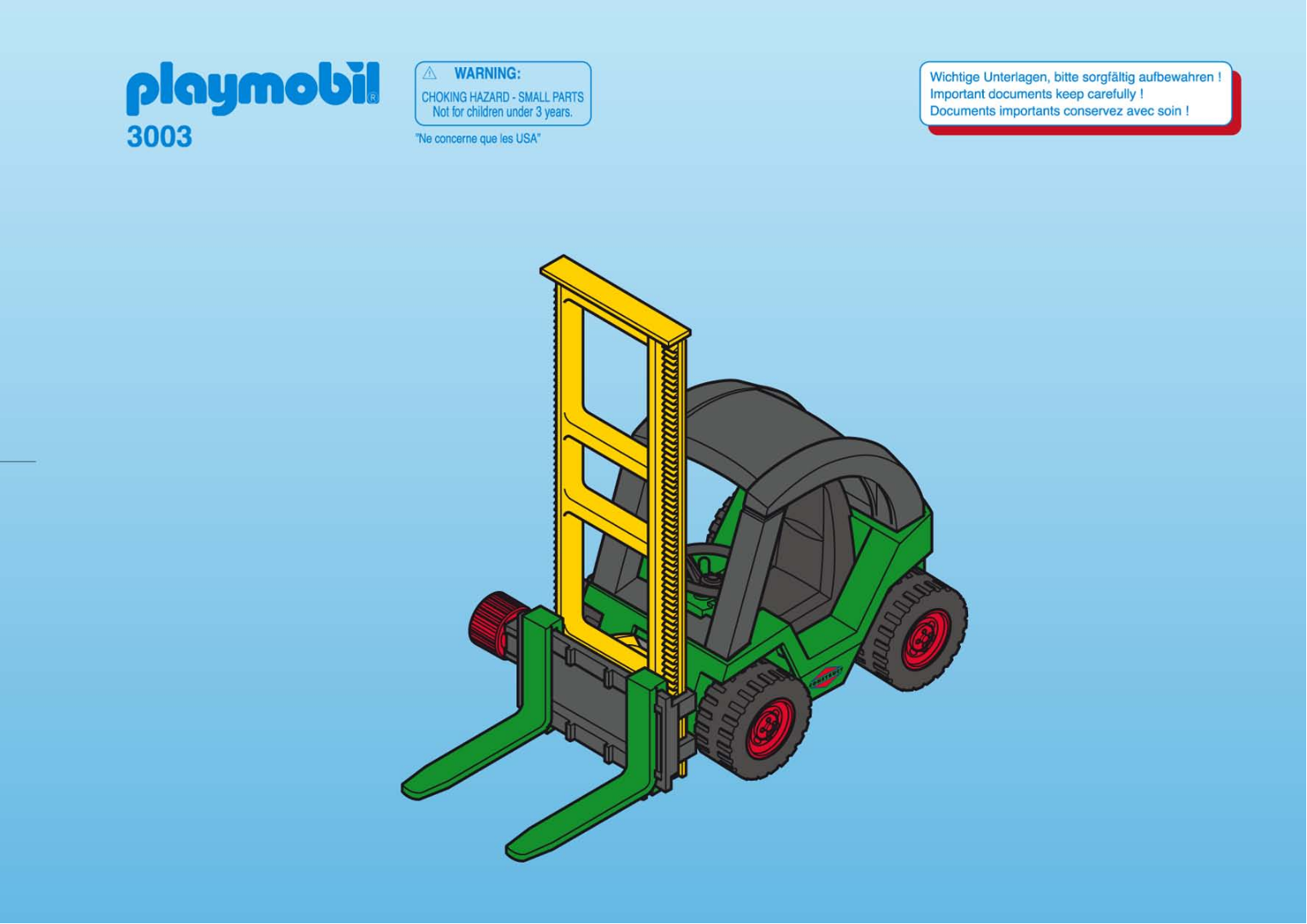 Playmobil 3003 Instructions