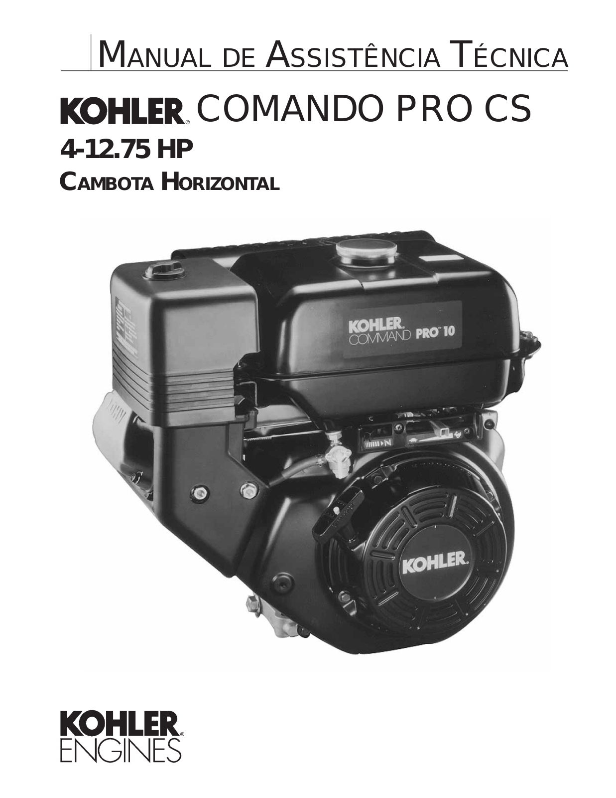 Kohler CS4, CS6, CS8.5, CS10, CS12 User Manual