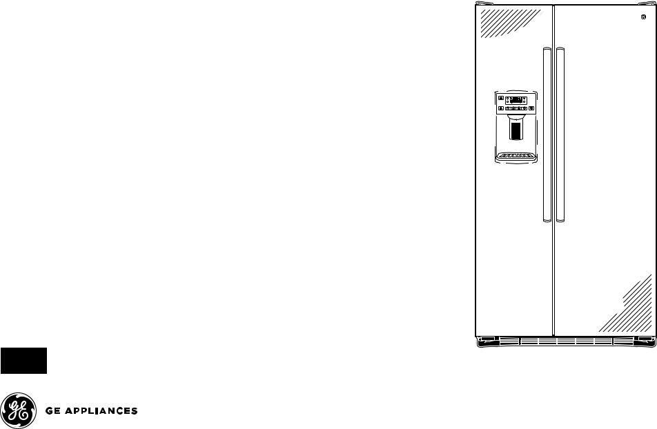 GE GSS23HSH, GSS23HMH DIMENSIONS AND INSTALLATION INFORMATION