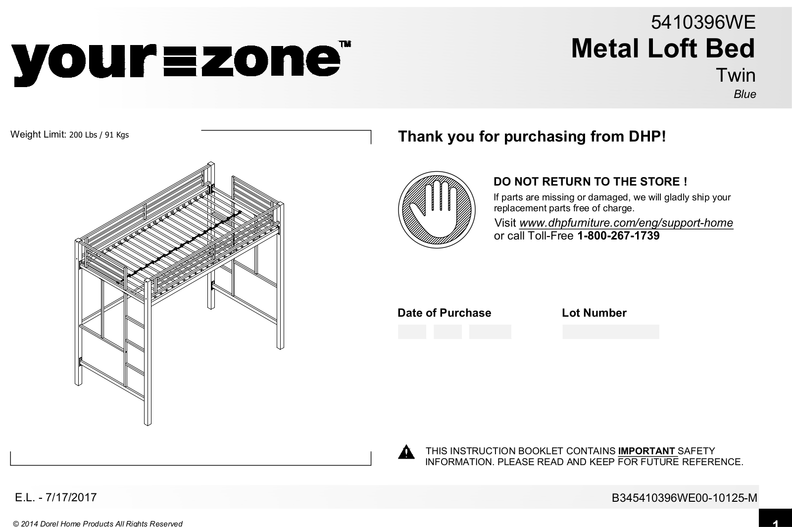 DHP your zone 5410396WE User guide - ManualMachine.com