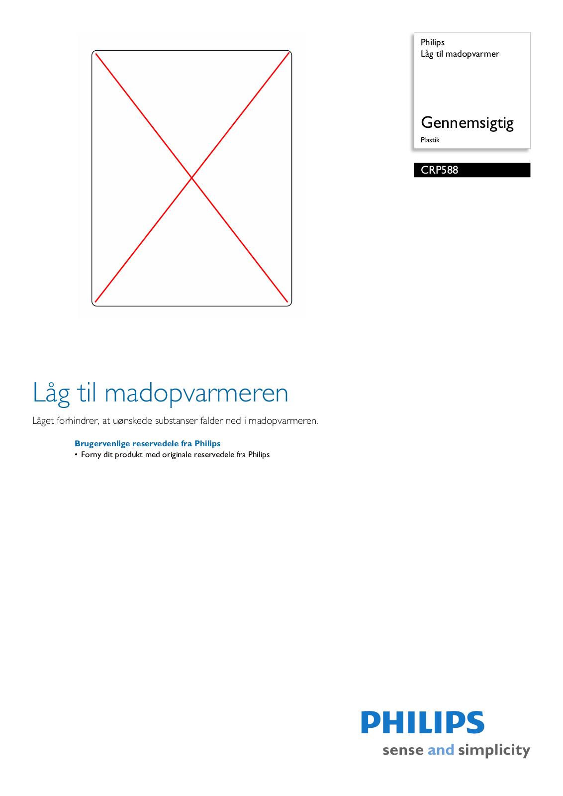 Philips CRP588 BROCHURE