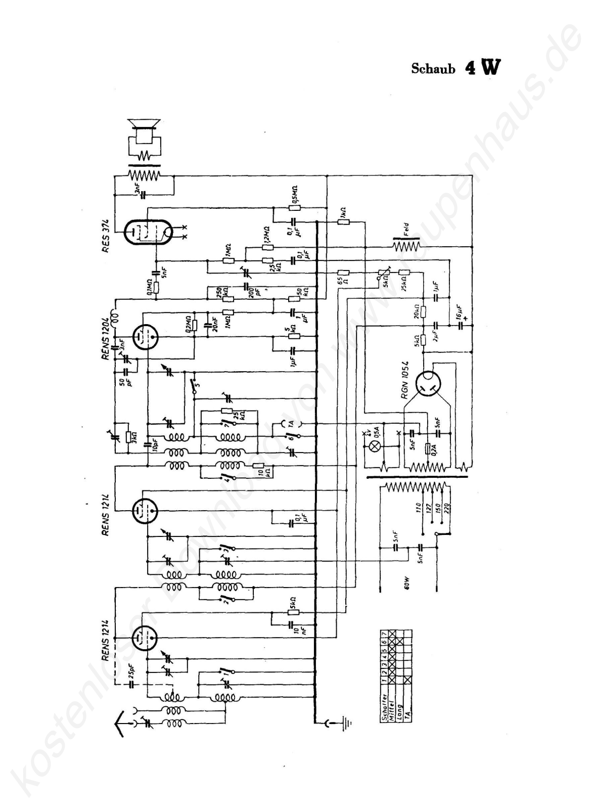 ITT 4W Schematic - ManualMachine.com