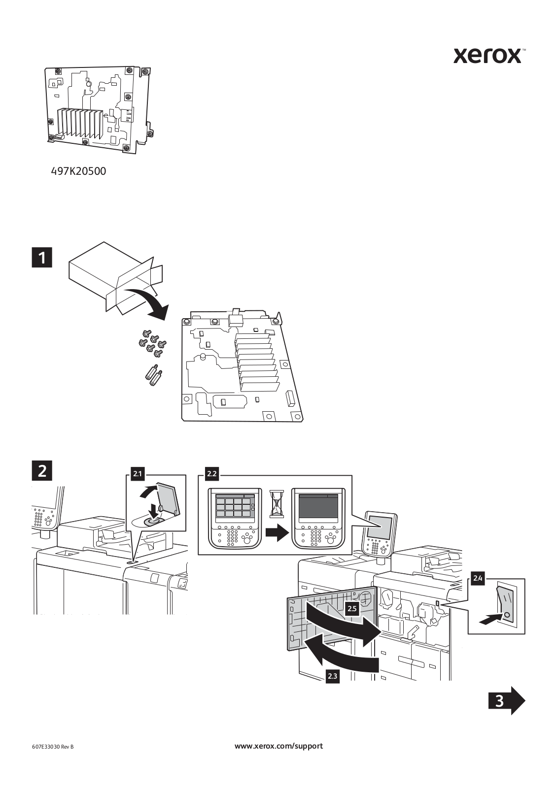 Xerox PrimeLink B9100, PrimeLink B9110, PrimeLink B9125, PrimeLink B9136 Interface Kit