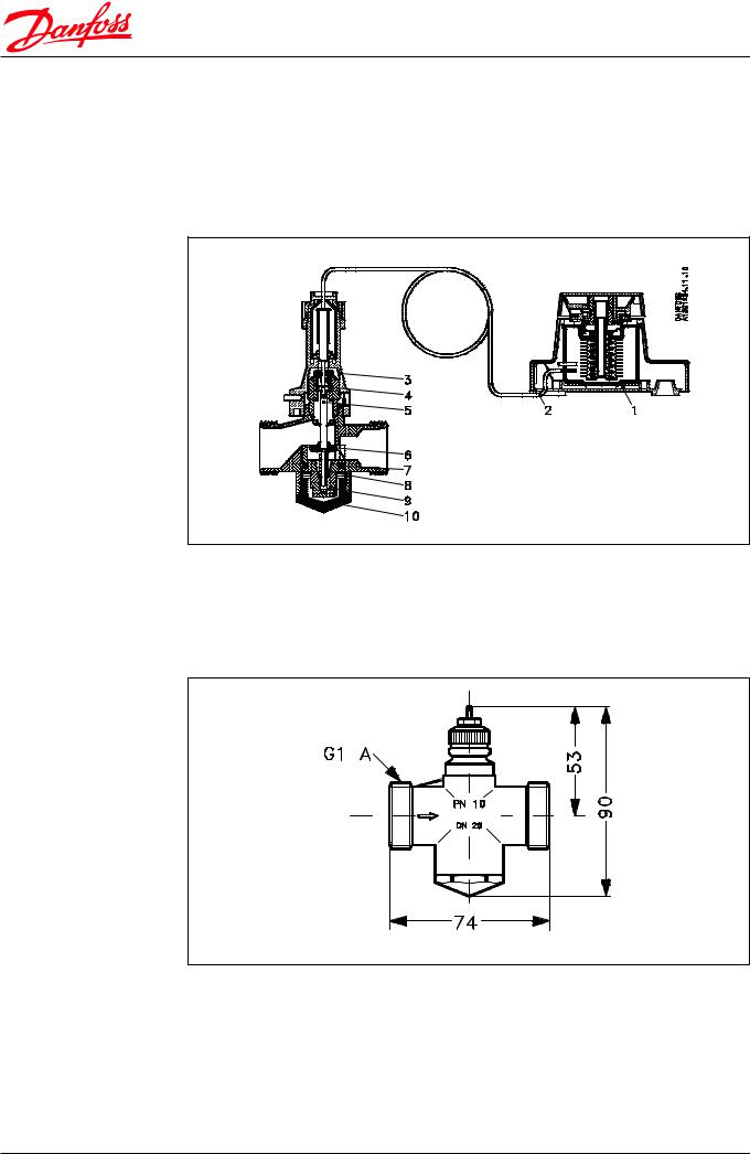 Danfoss Kylventil, COV Data sheet