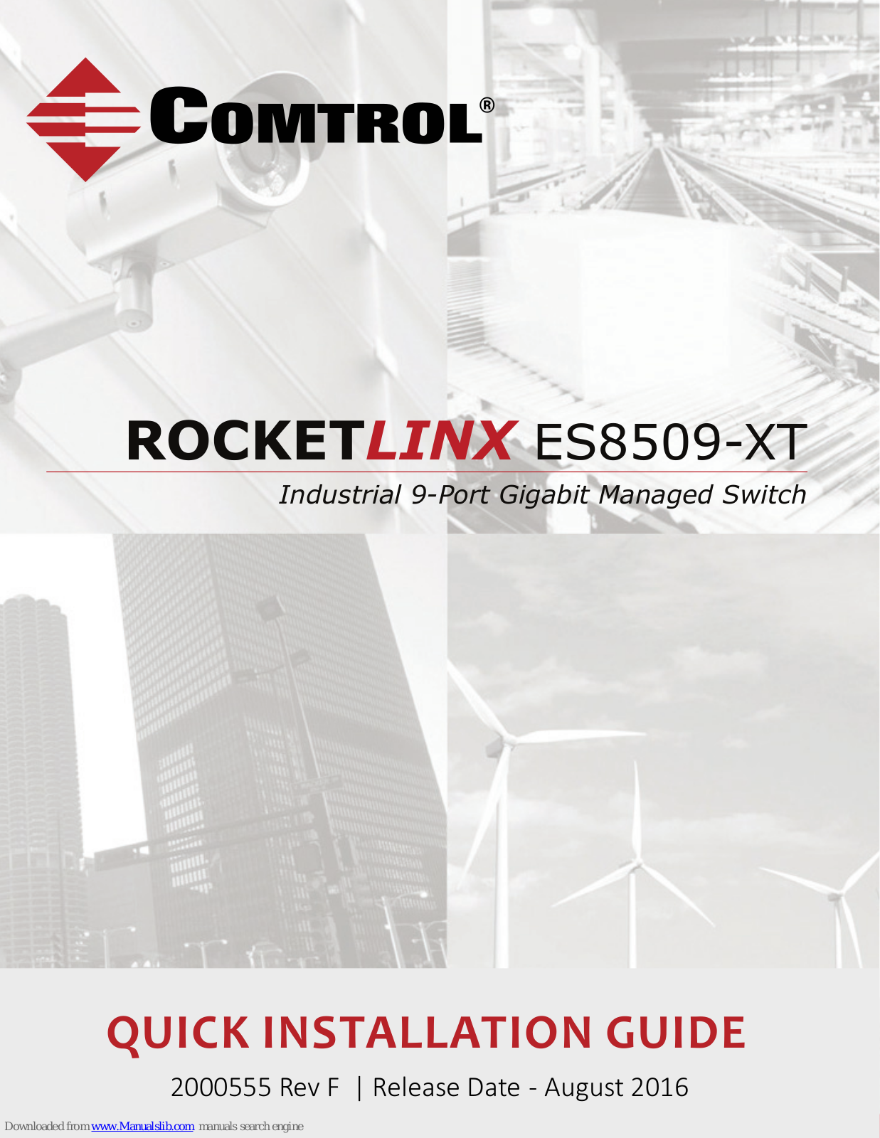 Comtrol ROCKETLINX ES8509-XT Quick Installation Manual - ManualMachine.com
