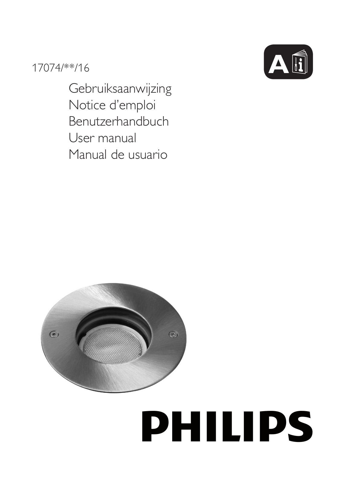 Philips myGarden Einbauspot User Manual