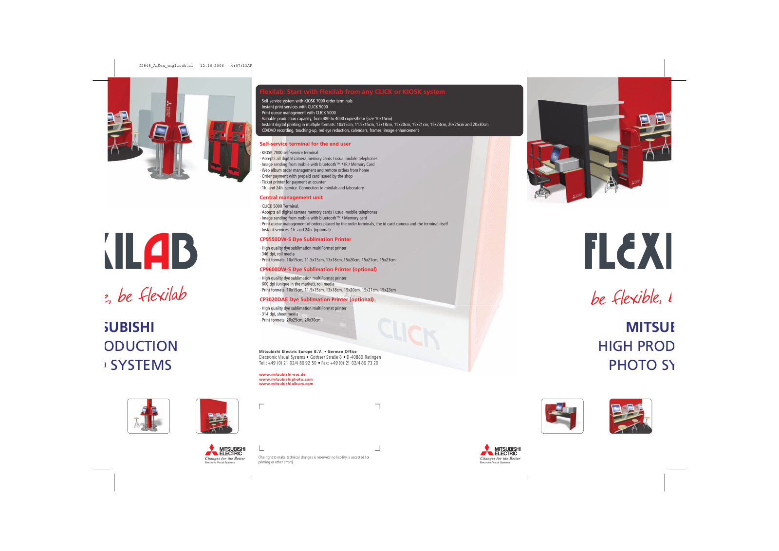 Mitsubishi FLEXILAB PRODUCT INFORMATION