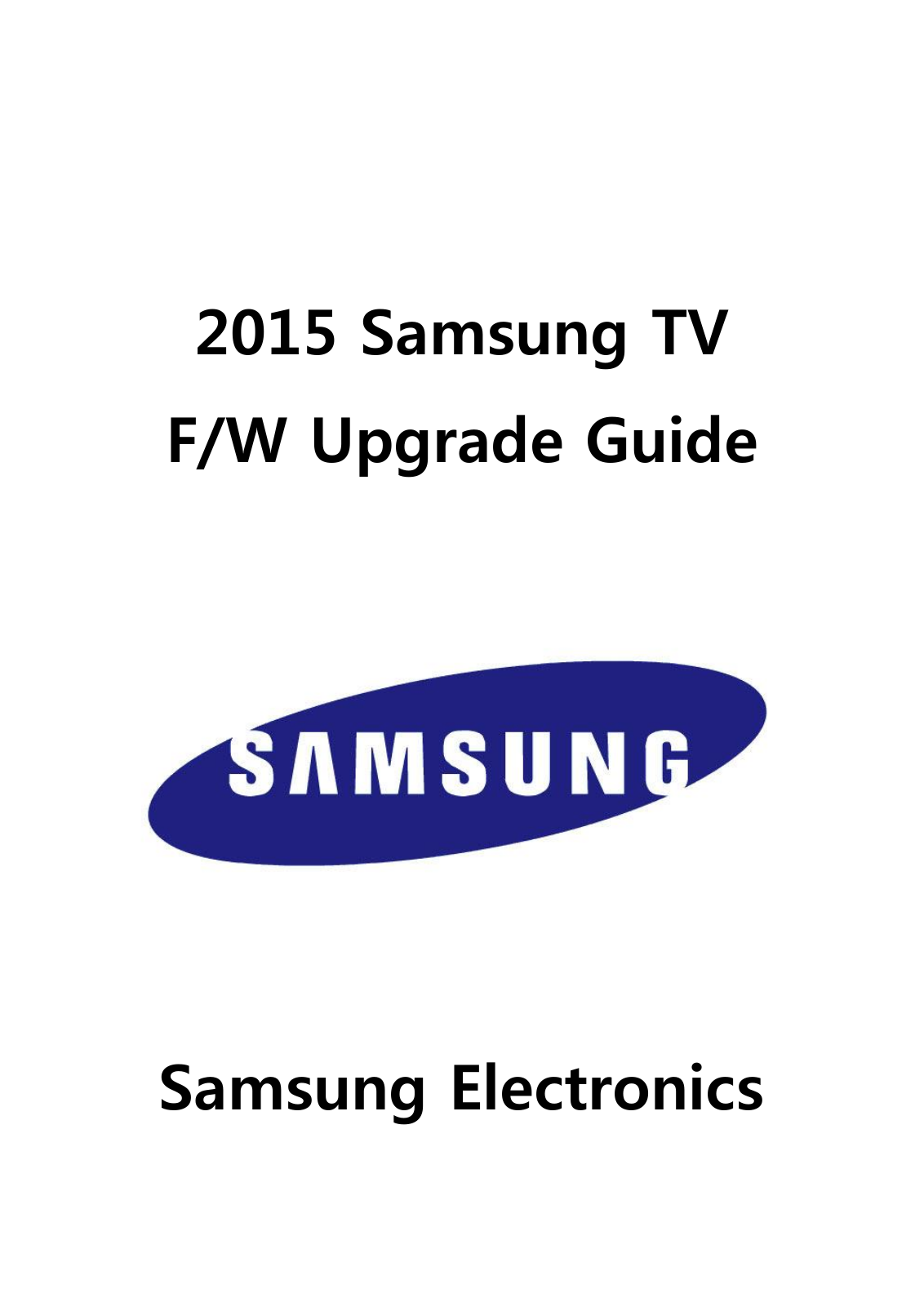 Samsung UA40JU6400 Installation Manual