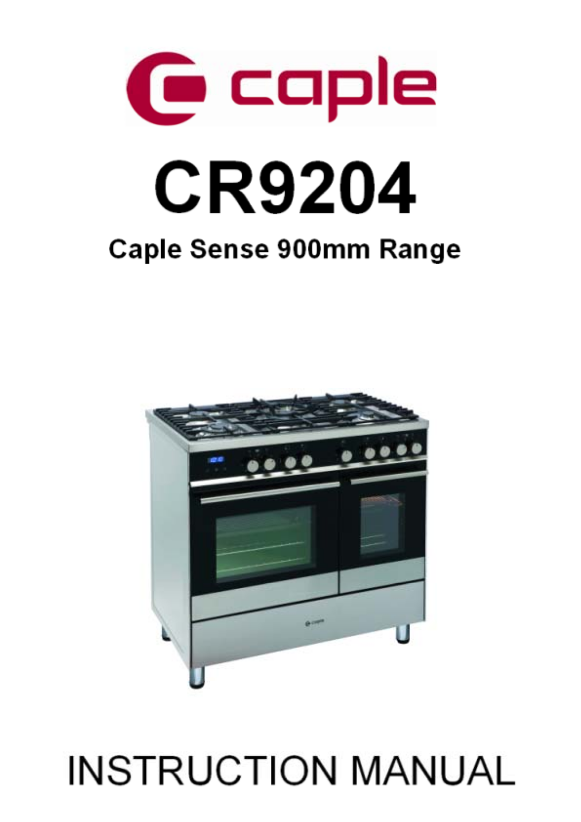 Caple CR9204 User Manual