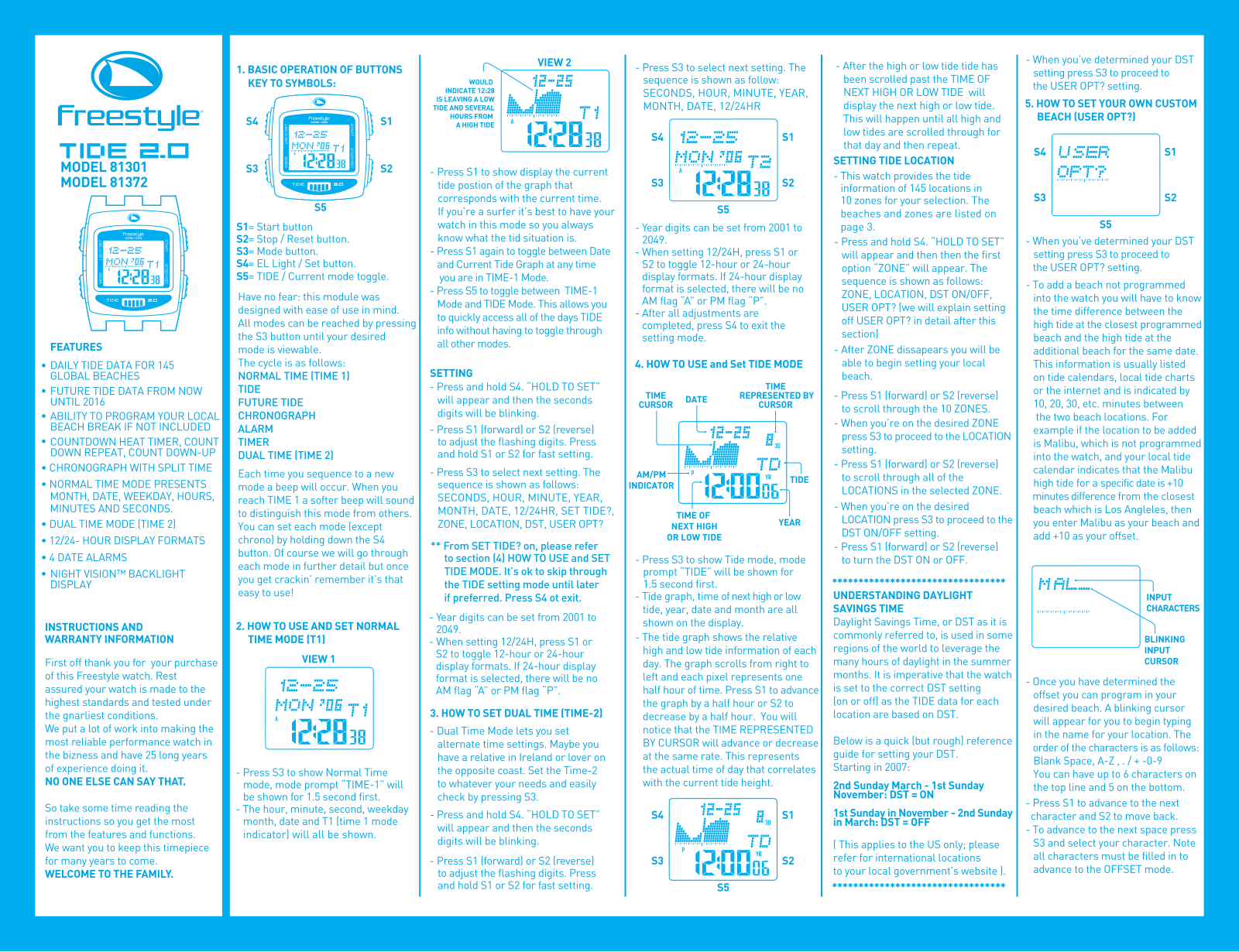 Freestyle TIDE 2.0 User Manual