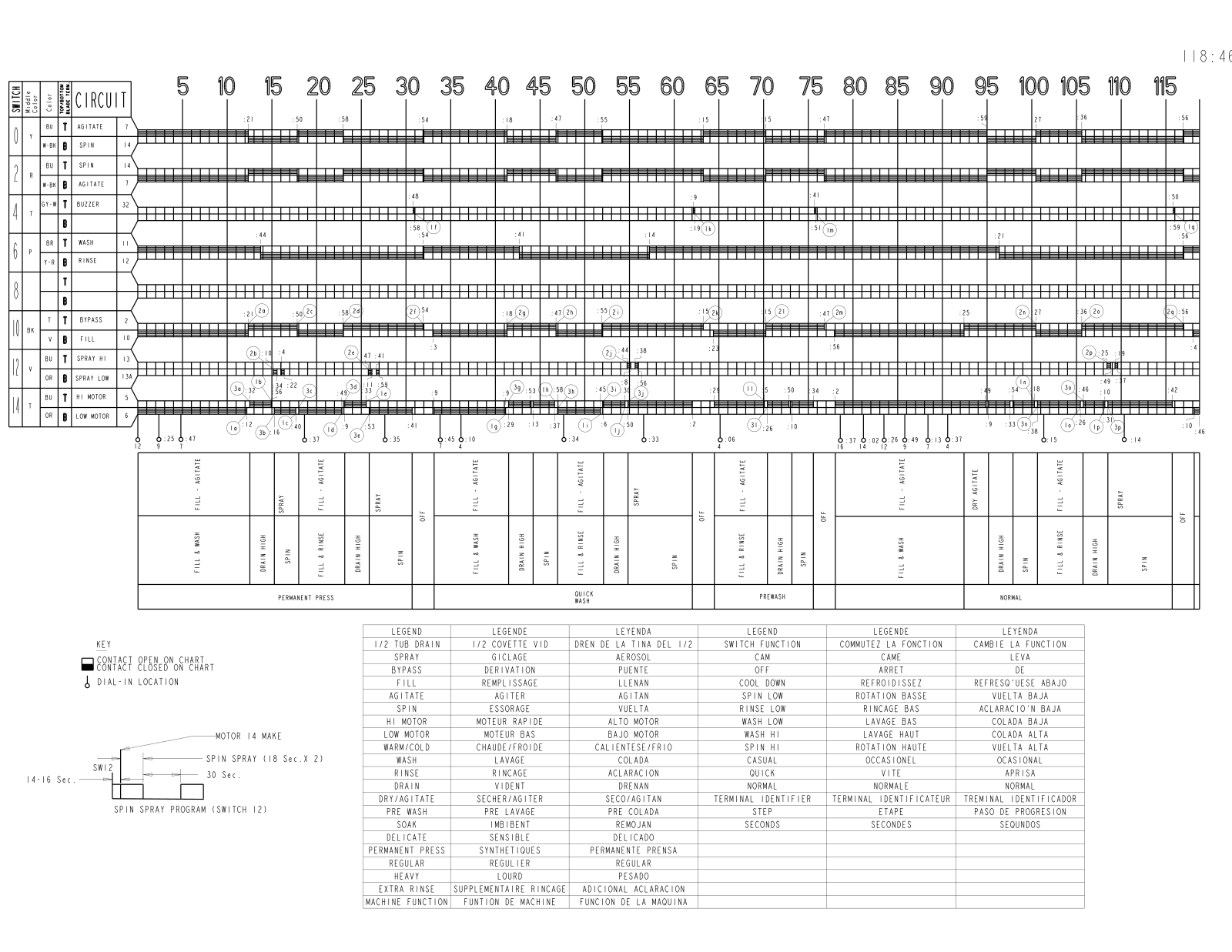 Maytag 6AMTW5405TQ0 Parts Diagram