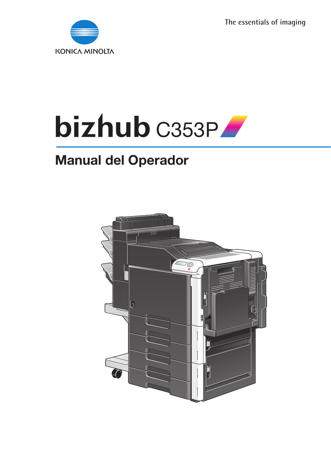 Konica minolta BIZHUB C353P User Manual