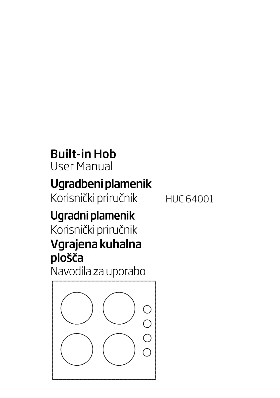 Beko HUC 64001 X User manual