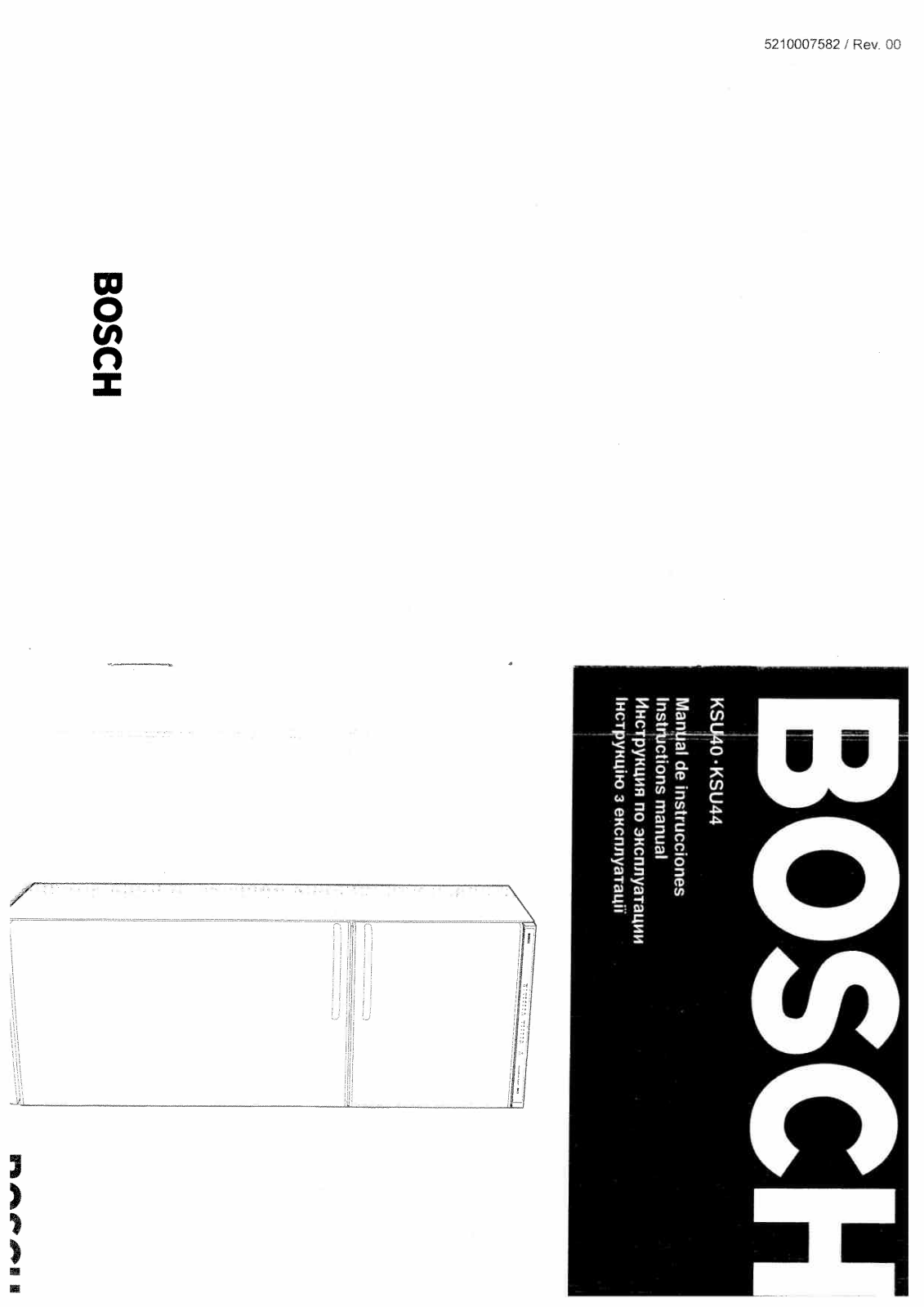 BOSCH KSU44, KSU40 User Manual