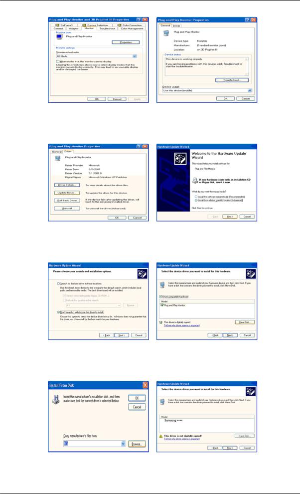 Samsung SYNCMASTER 2243NWX, SYNCMASTER 743EM, SYNCMASTER 2243SW, SYNCMASTER 943NW, SYNCMASTER 2443BW User Manual