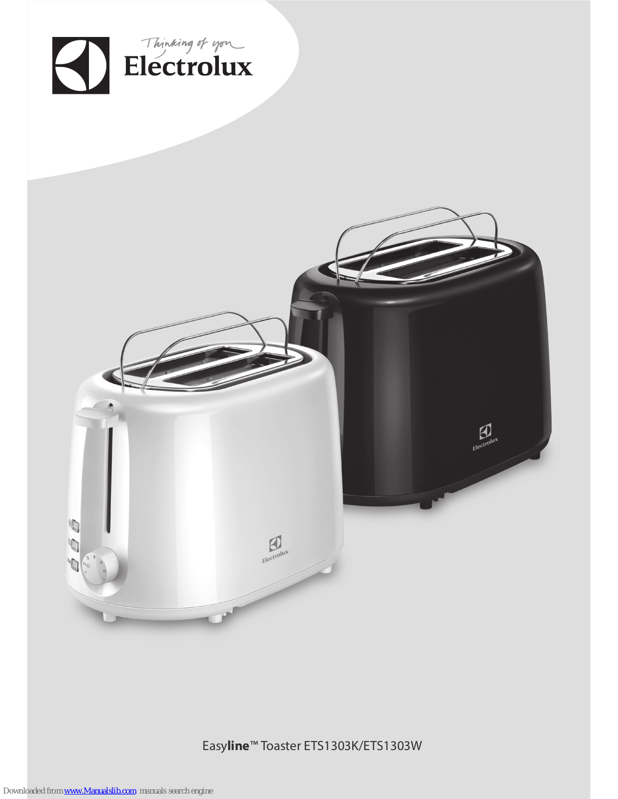 Electrolux ETS1303K, ETS1303W Instruction Book - ManualMachine.com