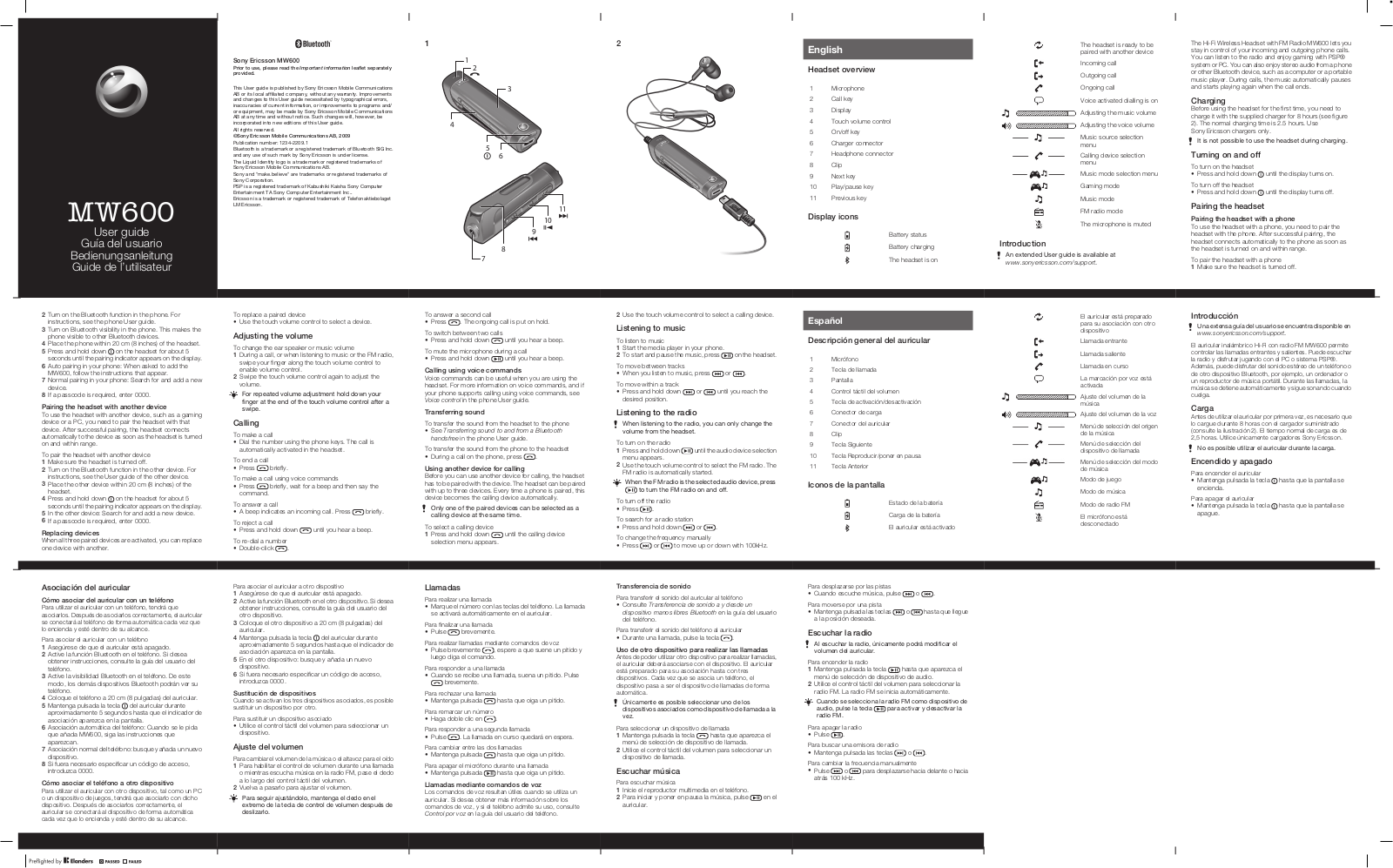 Sony DDA 2029 User Manual