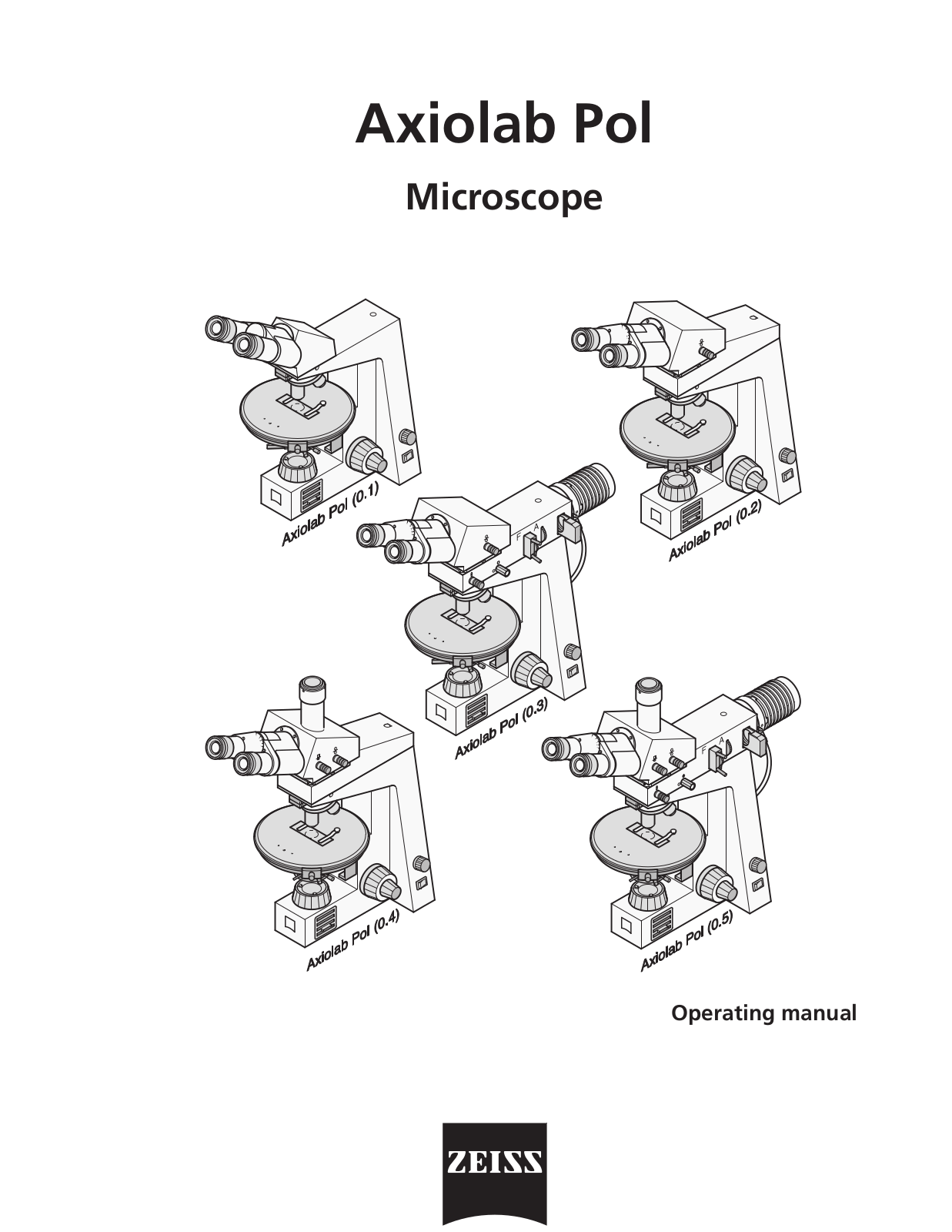 Zeiss Axiolab Pol User Manual