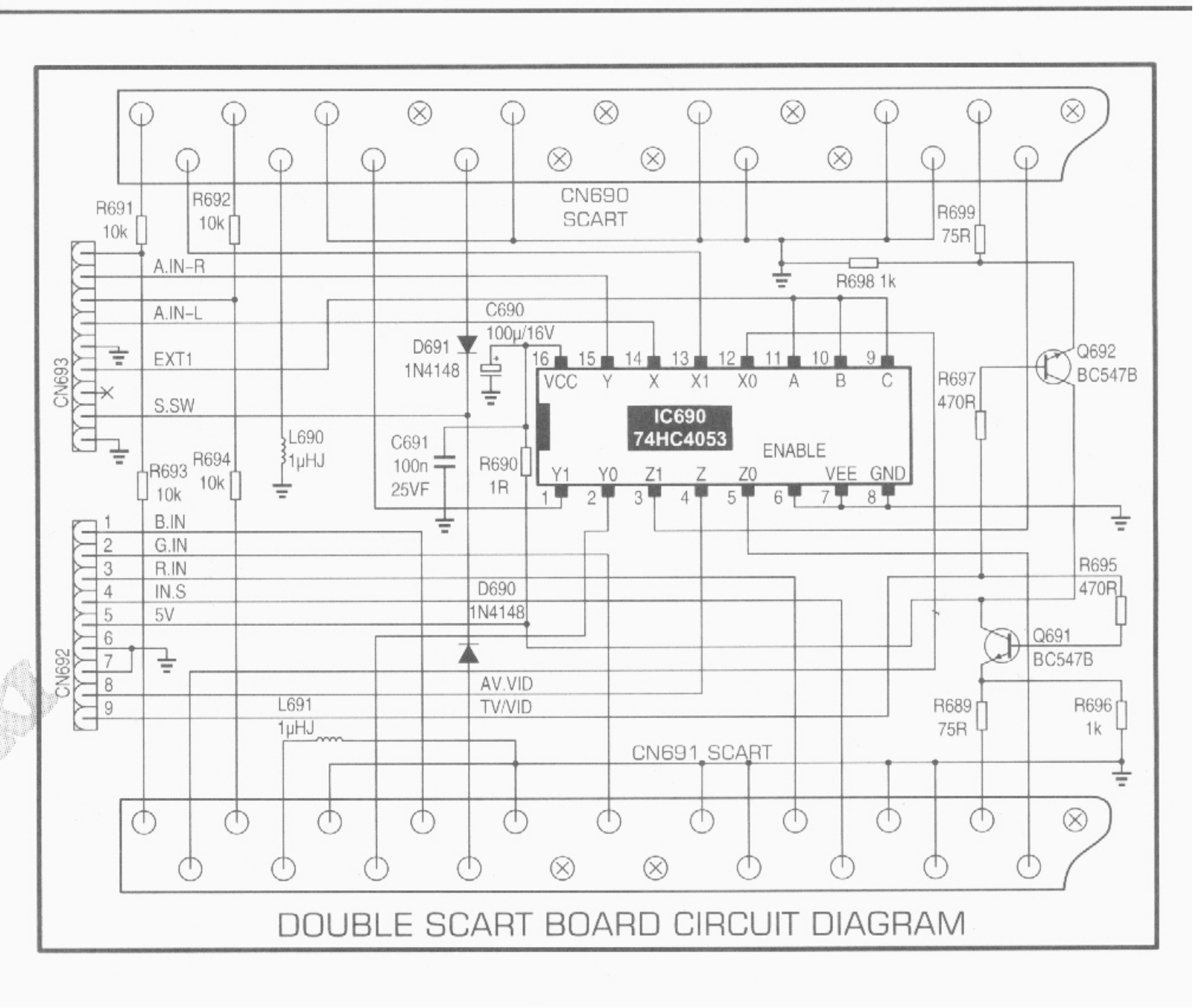 Kenwood PT-11 Schematic