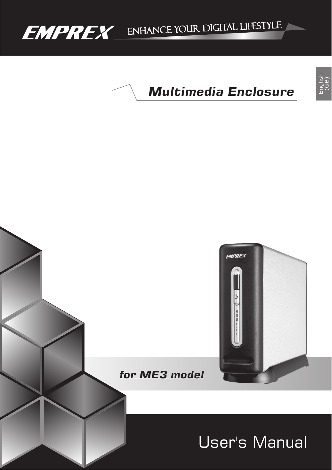 Emprex Multimedia Enclosure ME3 User Manual