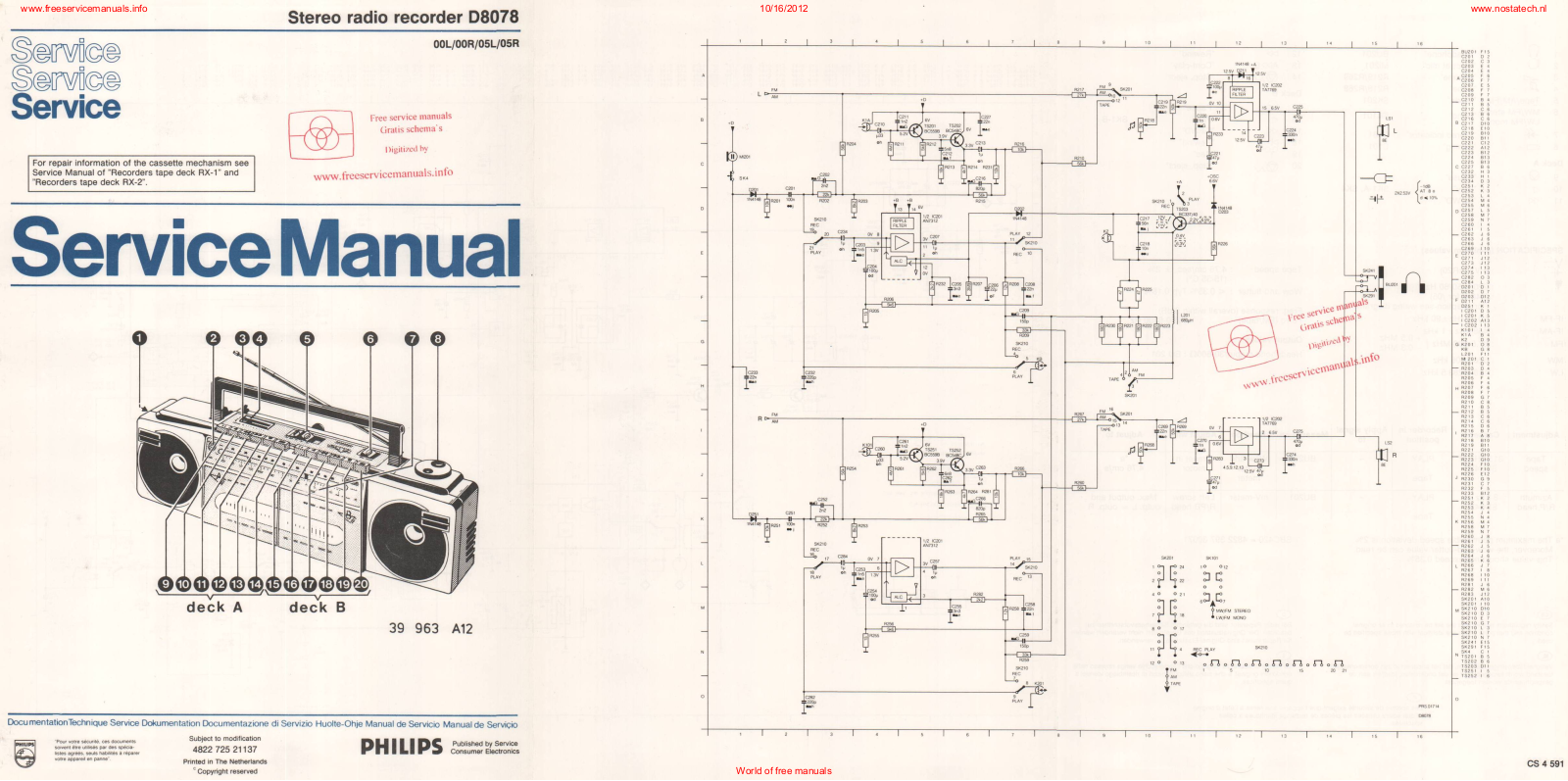 Philips d8078 Datasheet - ManualMachine.com