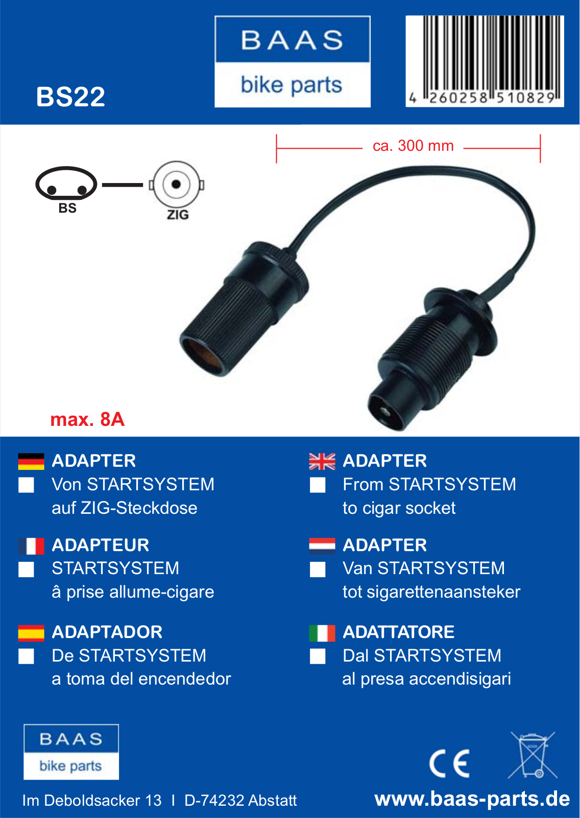 BAAS BS22 User guide