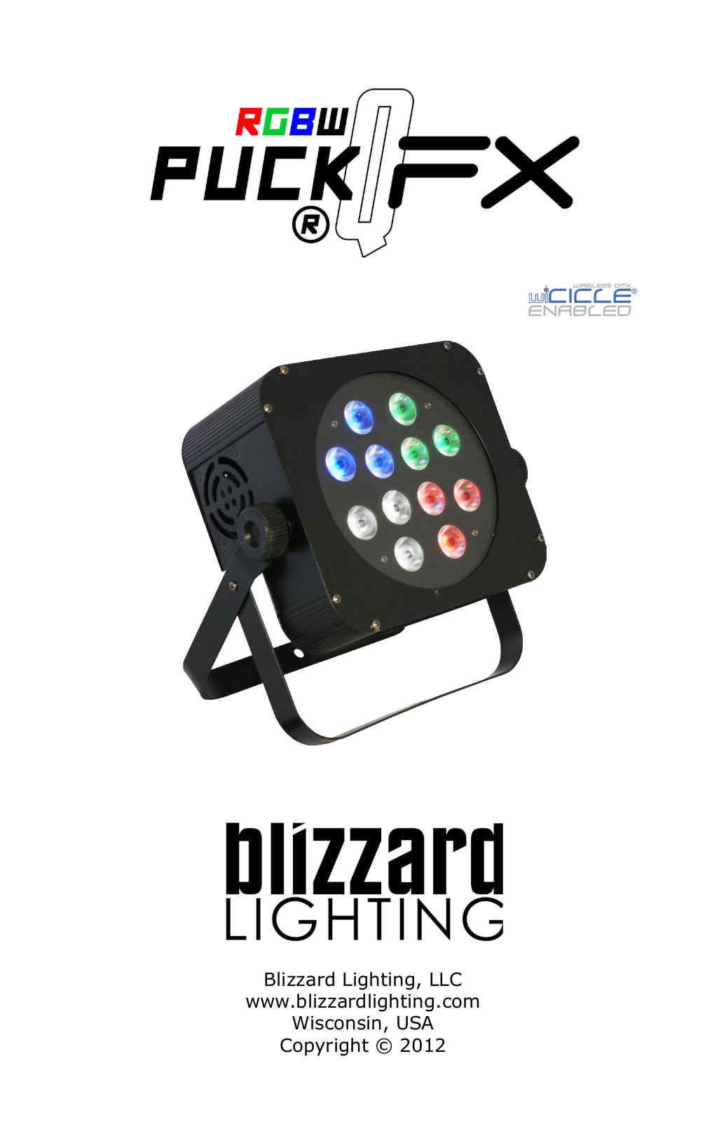 Blizzard Lighting QFX User Manual Rev A