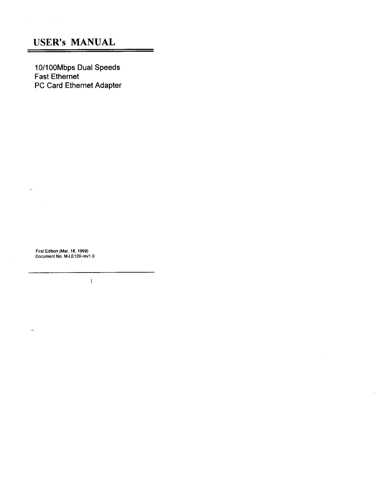 Abocom Systems FE1200A User Manual